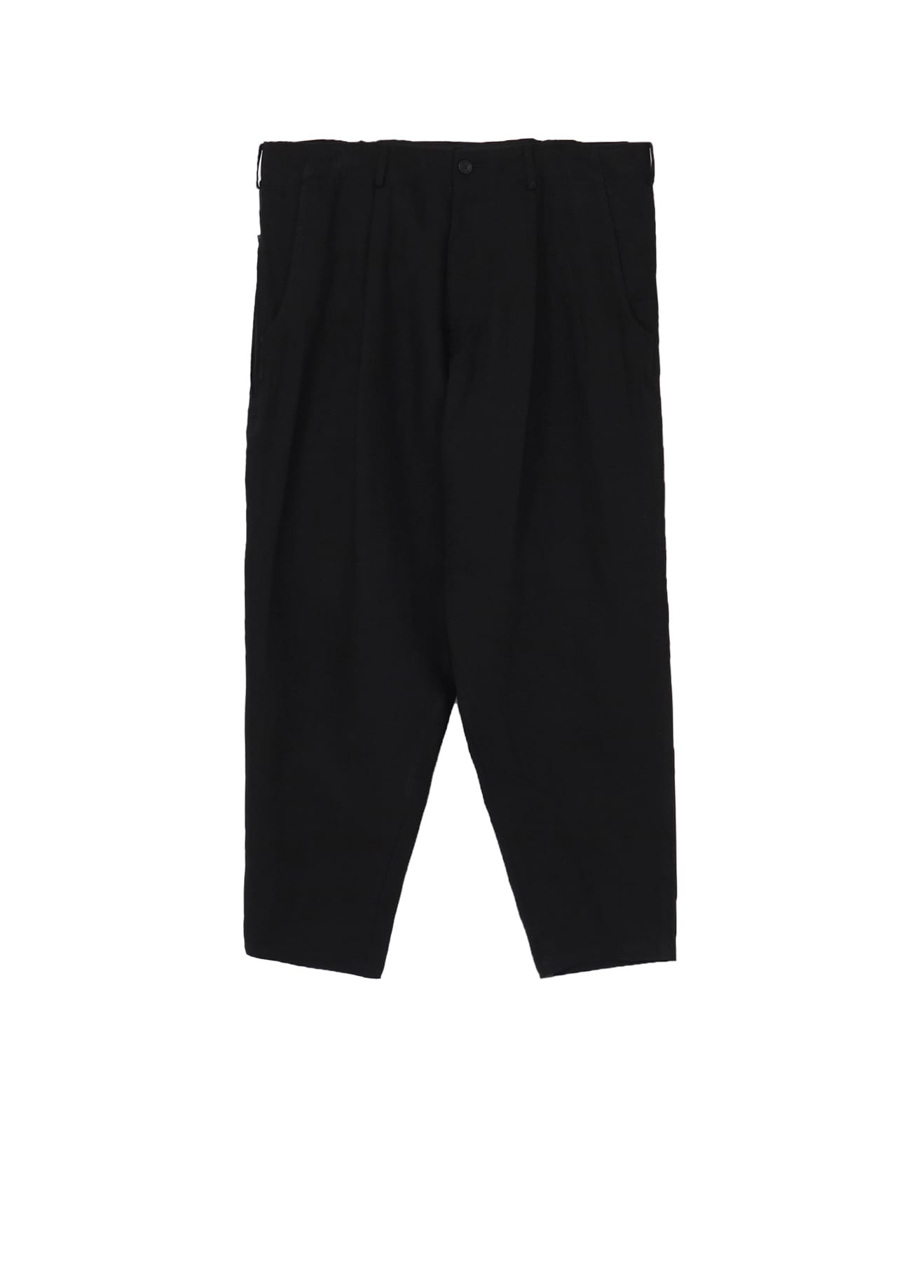 LINEN CHINO SIDE ZIP PANTS