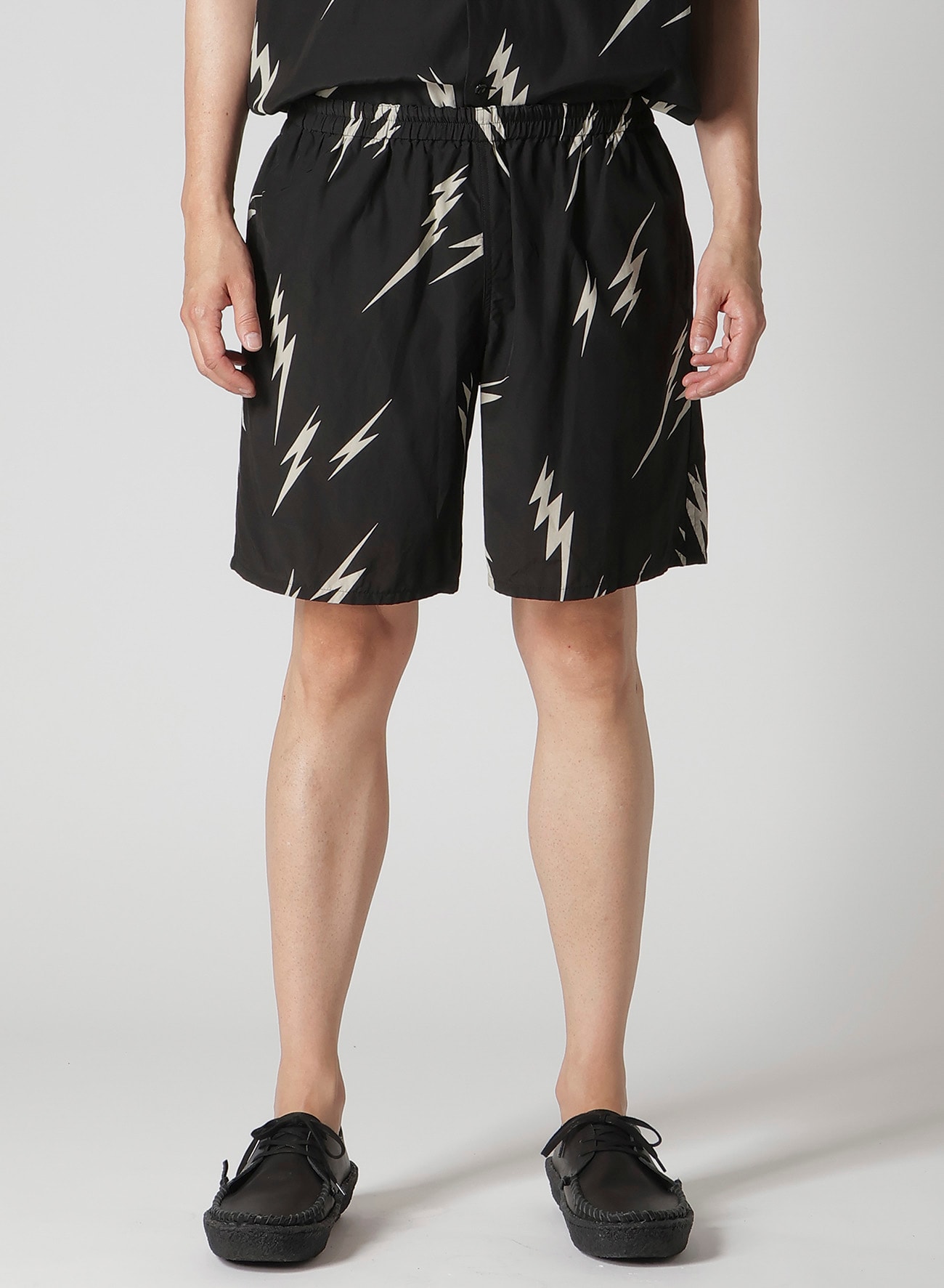 【Y's for men × MASSES】THUNDER BLEACH DYED SHORTS