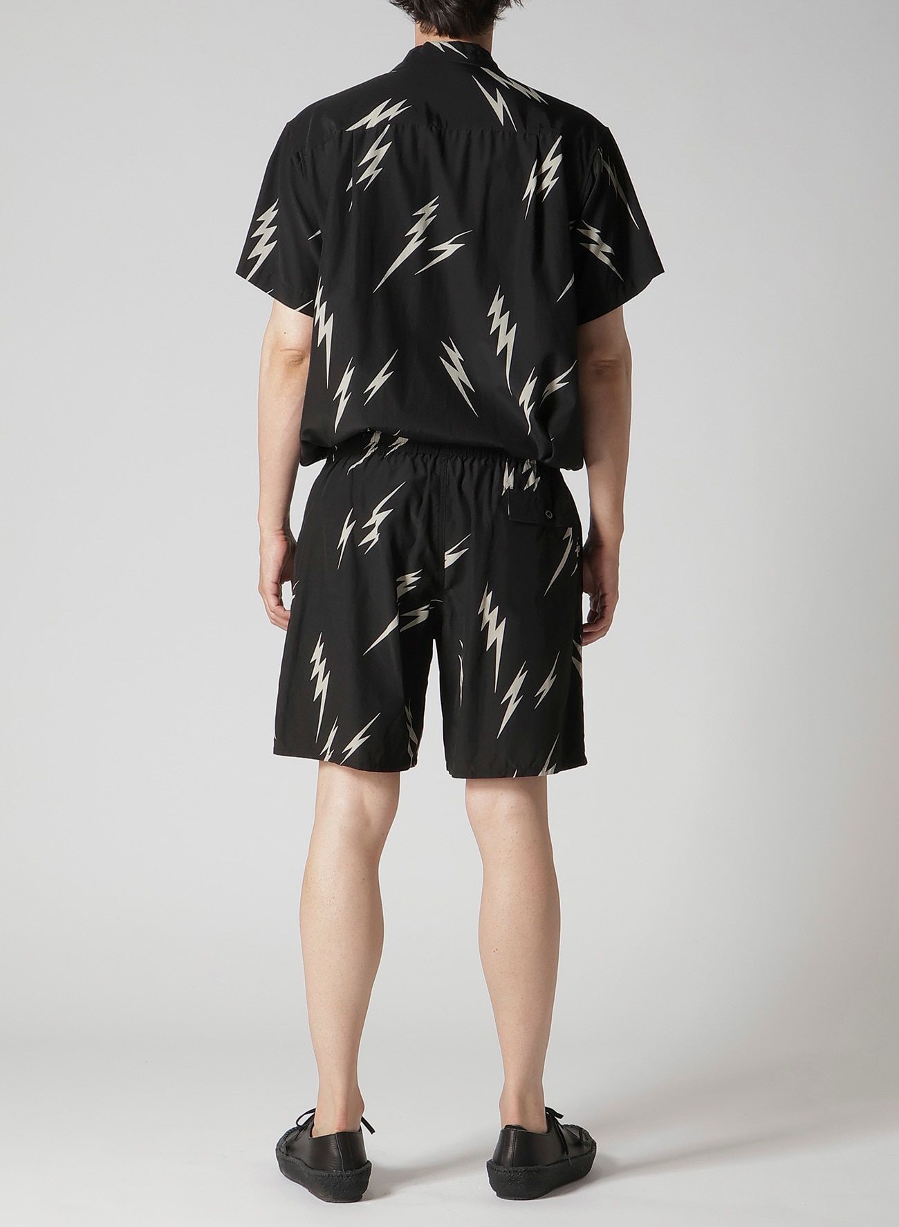 【Y's for men × MASSES】THUNDER BLEACH DYED SHORTS