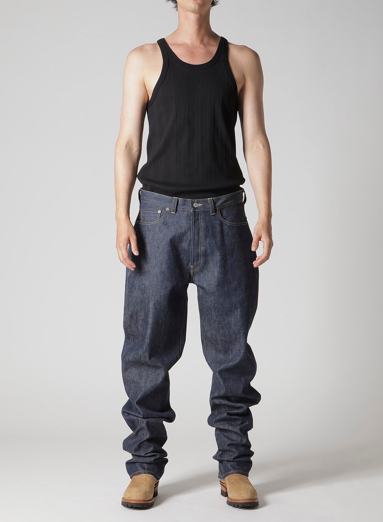 【Y's for men × MASSES】 DENIM PANTS RIGID INDIGO