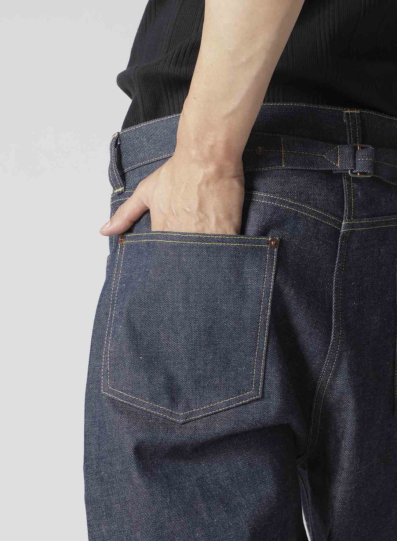 【Y's for men × MASSES】 DENIM PANTS RIGID INDIGO