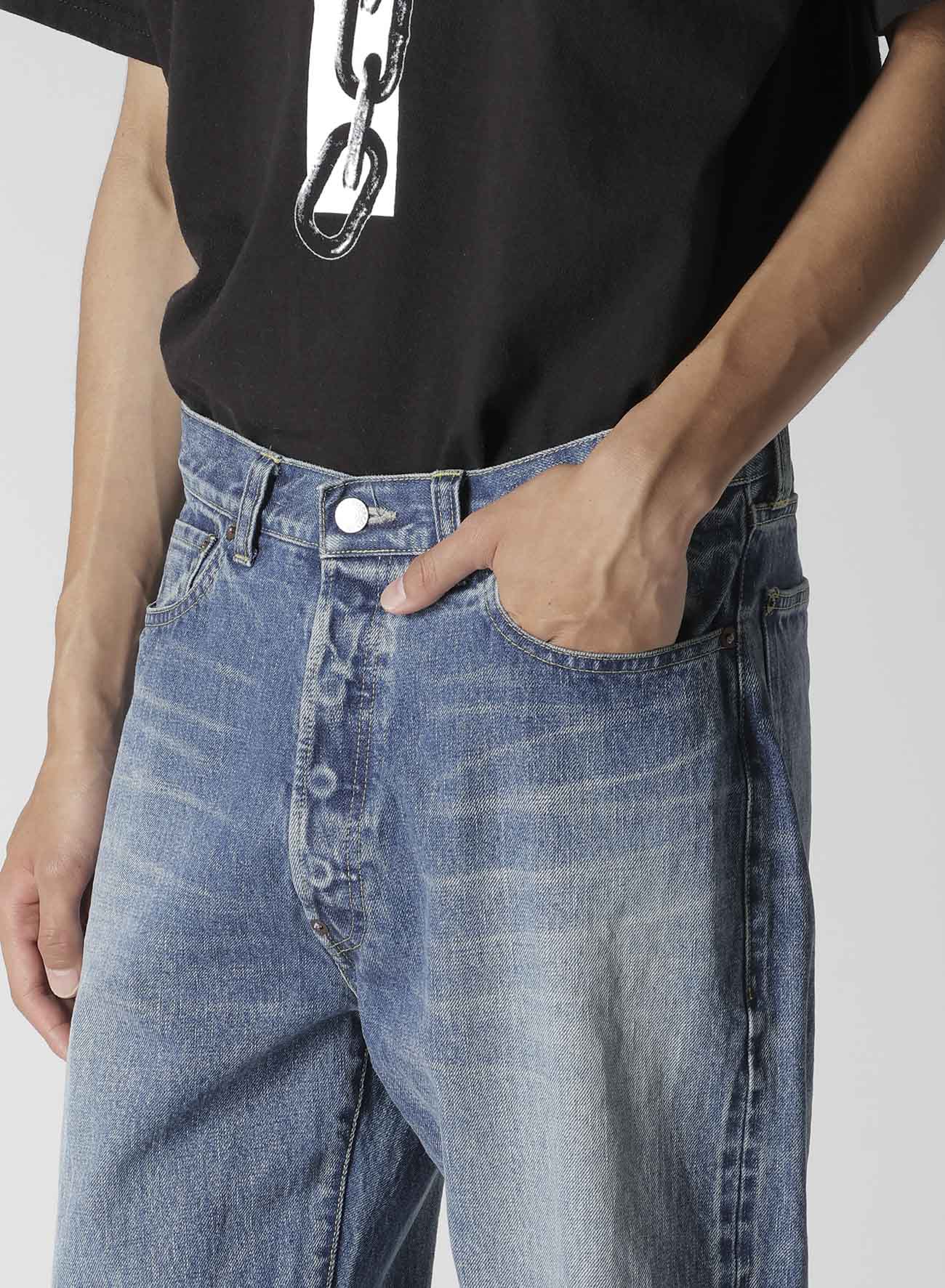 【Y's for men × MASSES】 DENIM PANTS H.WASH INDIGO