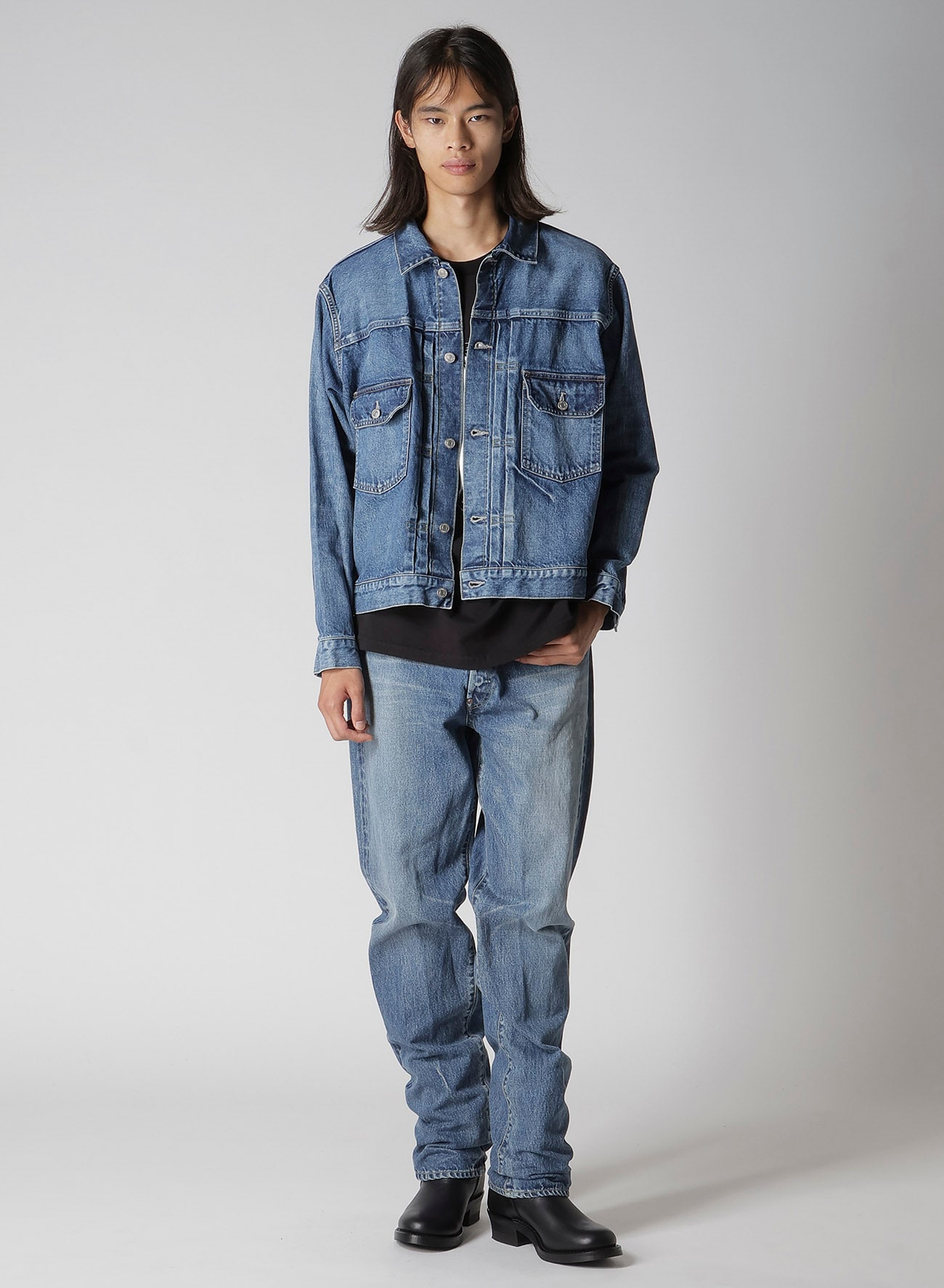 【Y's for men × MASSES】 DENIM PANTS H.WASH INDIGO