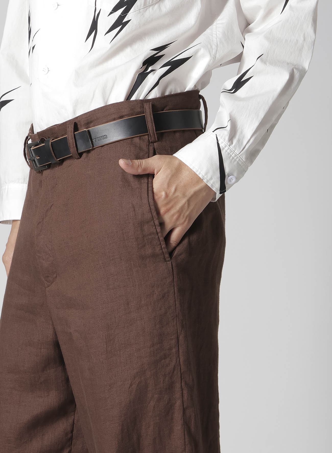 【Y's for men × MASSES】 LINEN TROUZERS