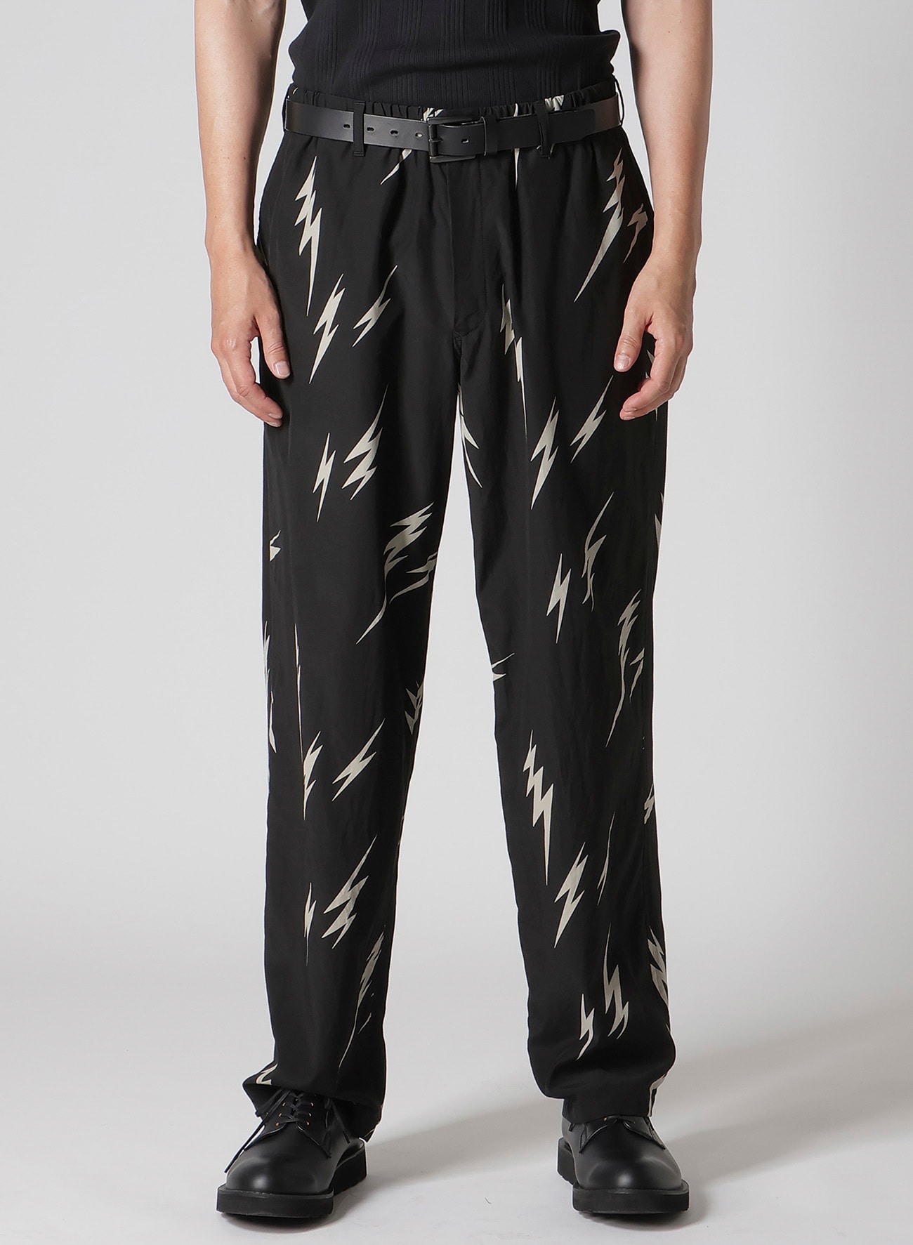 【Y's for men × MASSES】THUNDER BLEACH DYED TROUSERS