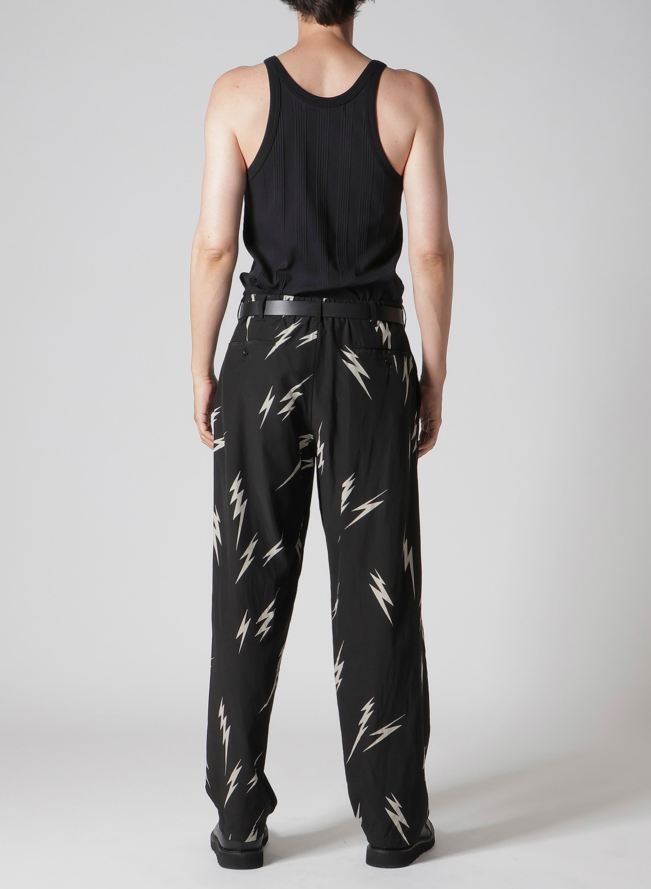 【Y's for men × MASSES】THUNDER BLEACH DYED TROUSERS