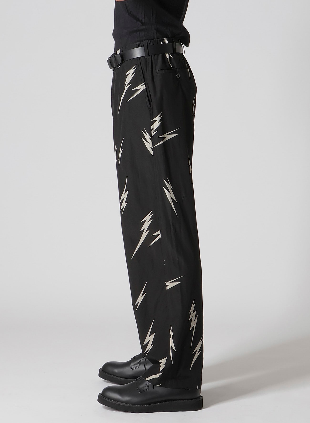 【Y's for men × MASSES】THUNDER BLEACH DYED TROUSERS