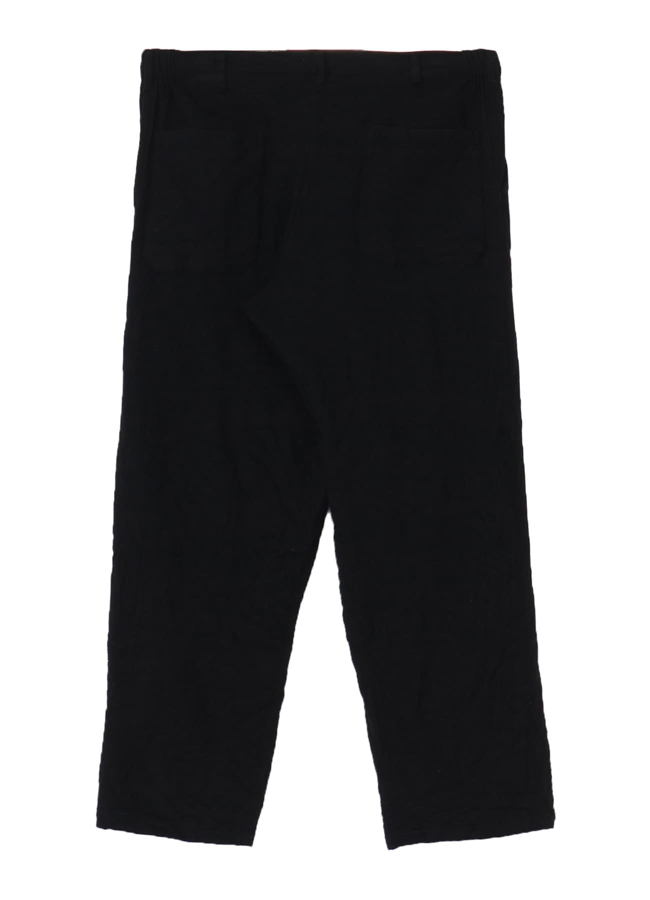 【Y's for men × MASSES】 SHRINK SERGE SIDE ELASTIC PANTS