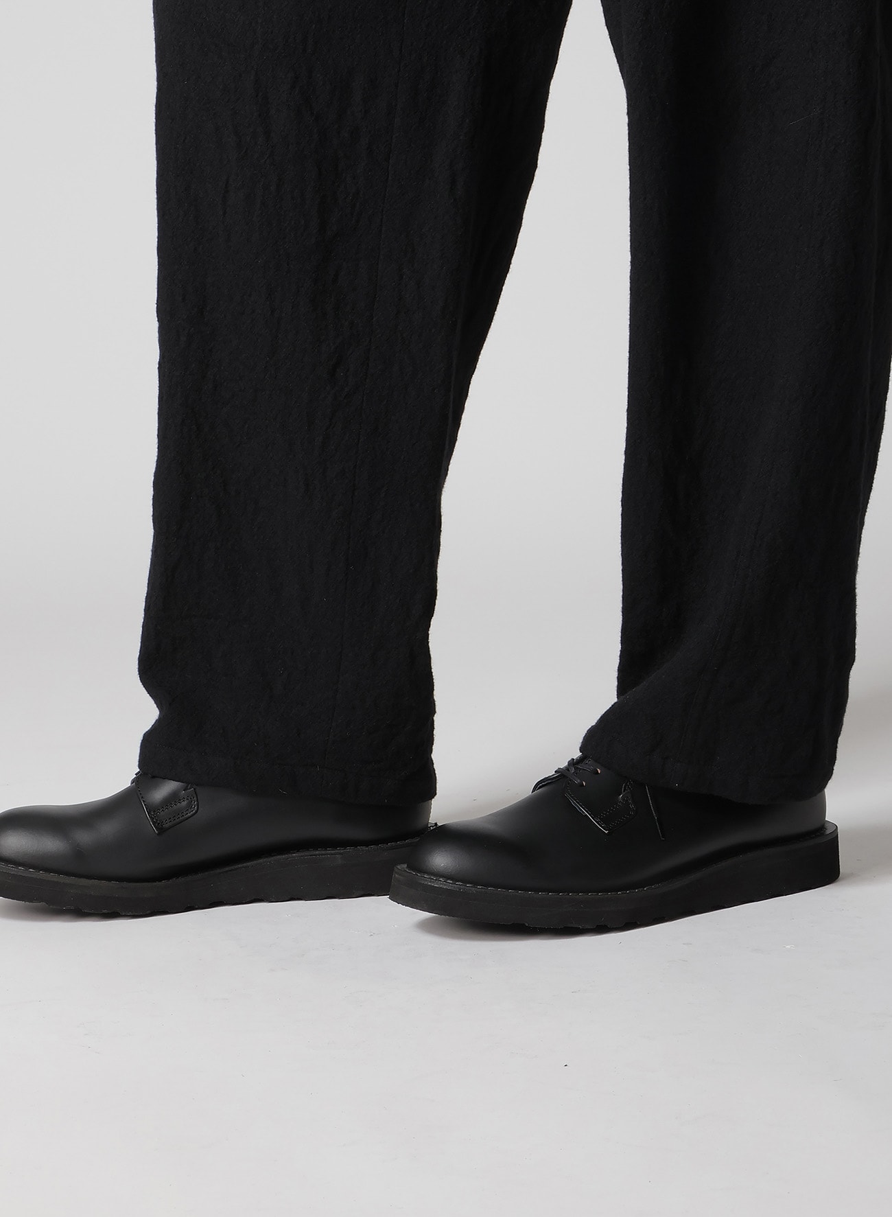 【Y's for men × MASSES】 SHRINK SERGE SIDE ELASTIC PANTS