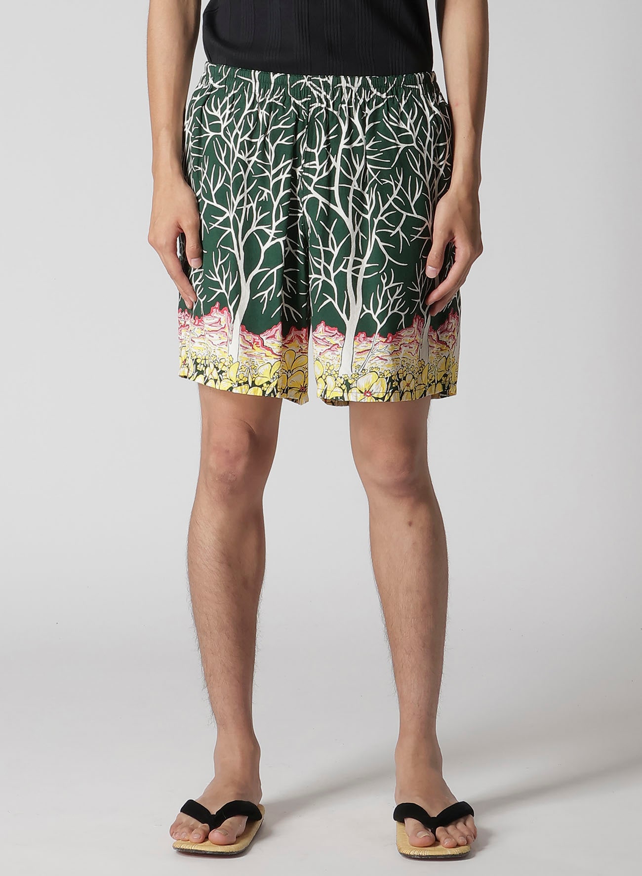 【Y's for men × MASSES】HAWAIIAN SHORTS