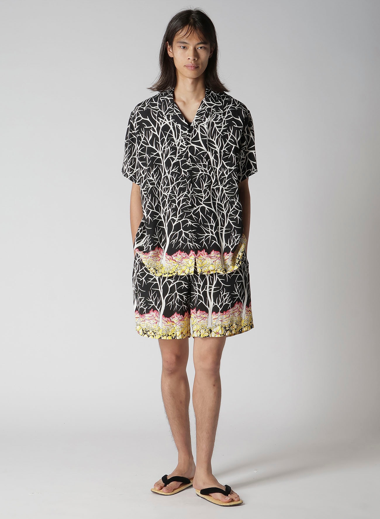 【Y's for men × MASSES】HAWAIIAN SHORTS