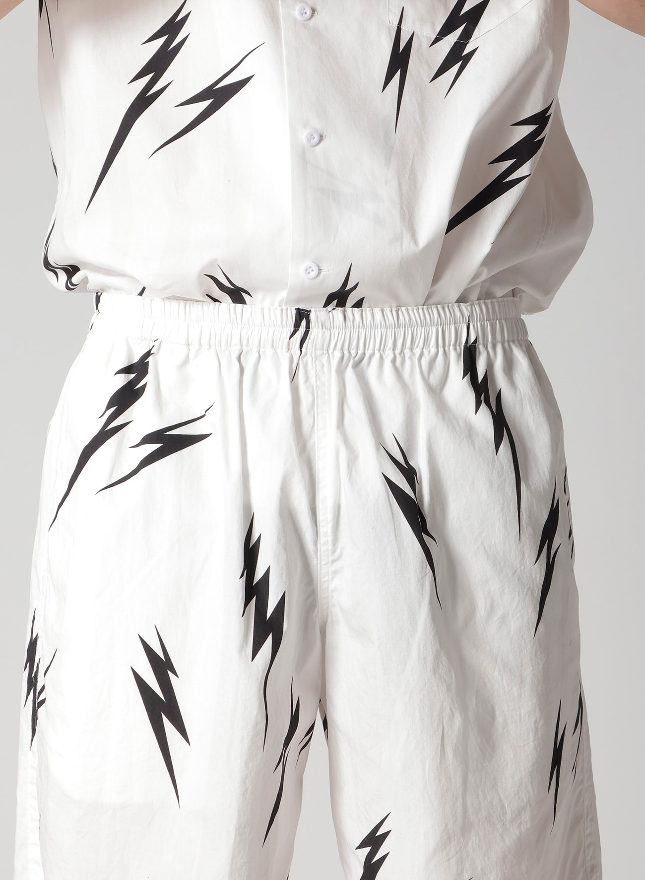 【Y's for men × MASSES】THUNDER PRINT SHORTS