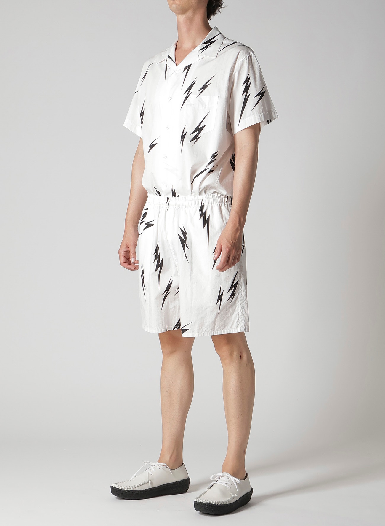 【Y's for men × MASSES】THUNDER PRINT SHORTS