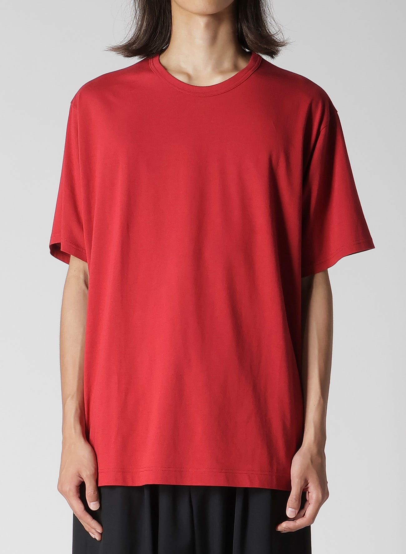 Y's for men LOGO PRINT SHORT SLEEVE T-SHIRT