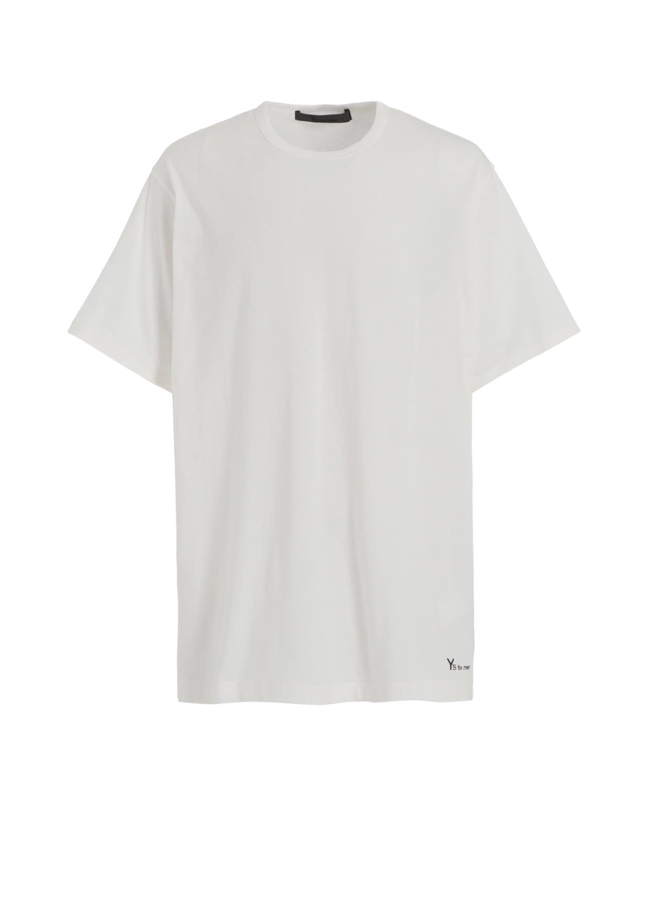 Y's for men LOGO PRINT SHORT SLEEVE T-SHIRT