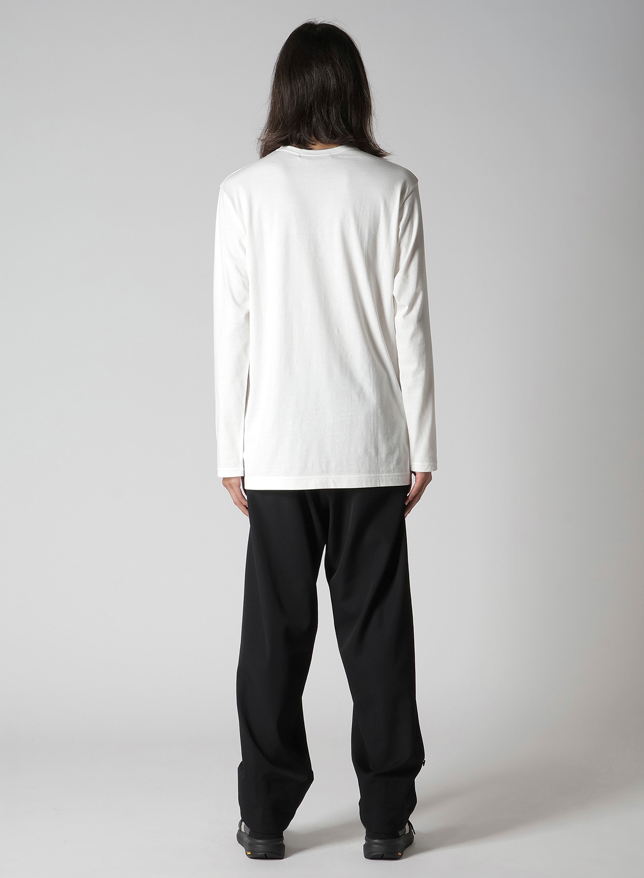 Y's for men LOGO PRINT LONG SLEEVE T-SHIRT