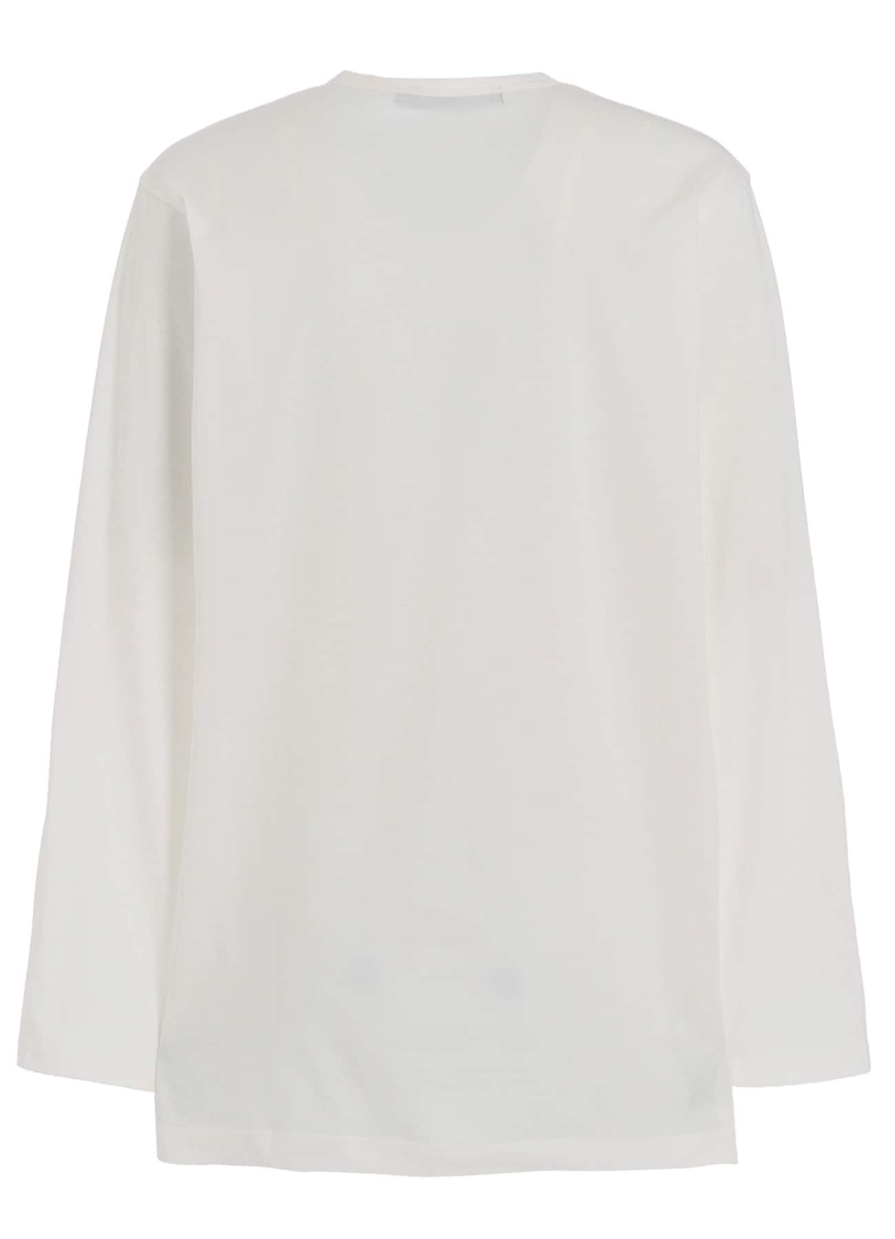 Y's for men LOGO PRINT LONG SLEEVE T-SHIRT