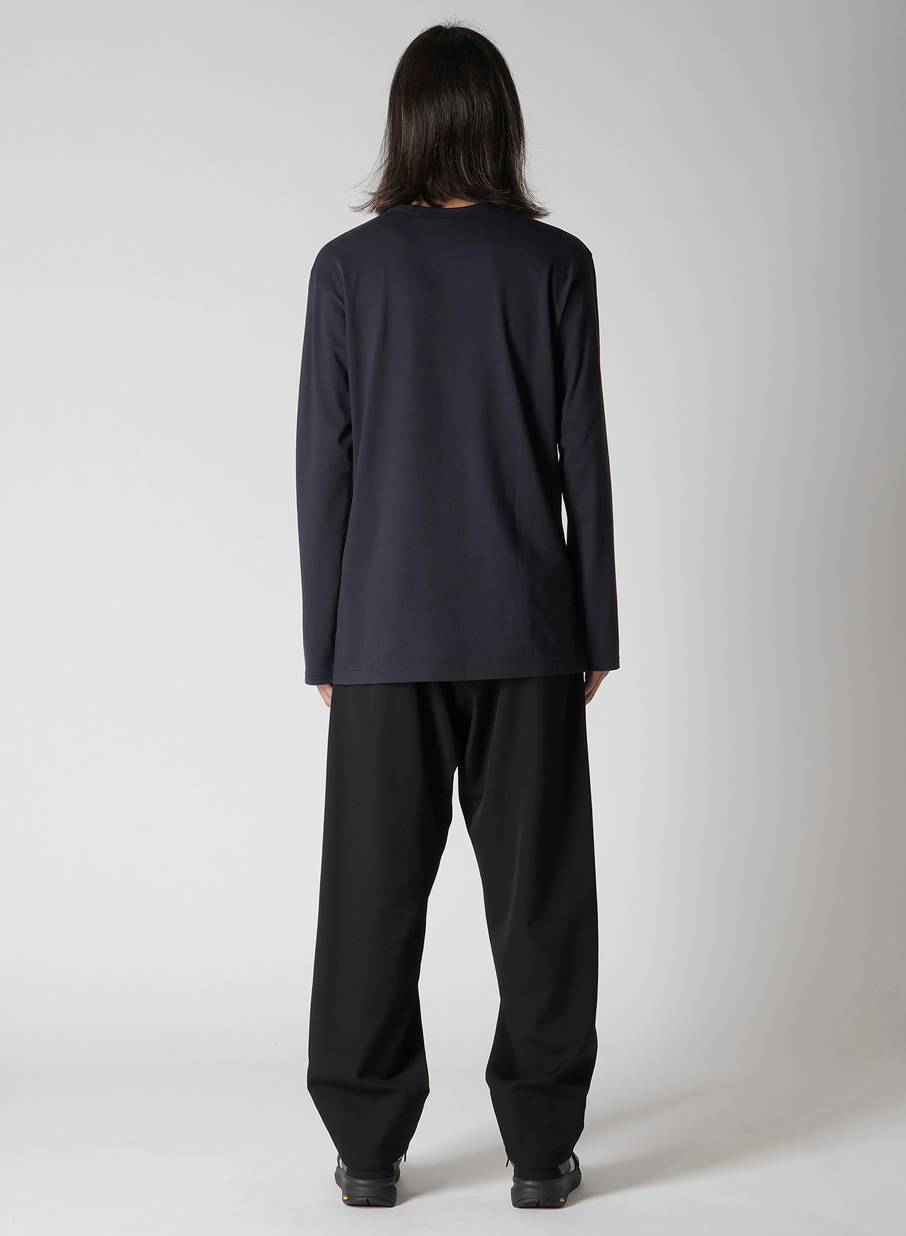 Y's for men LOGO PRINT LONG SLEEVE T-SHIRT