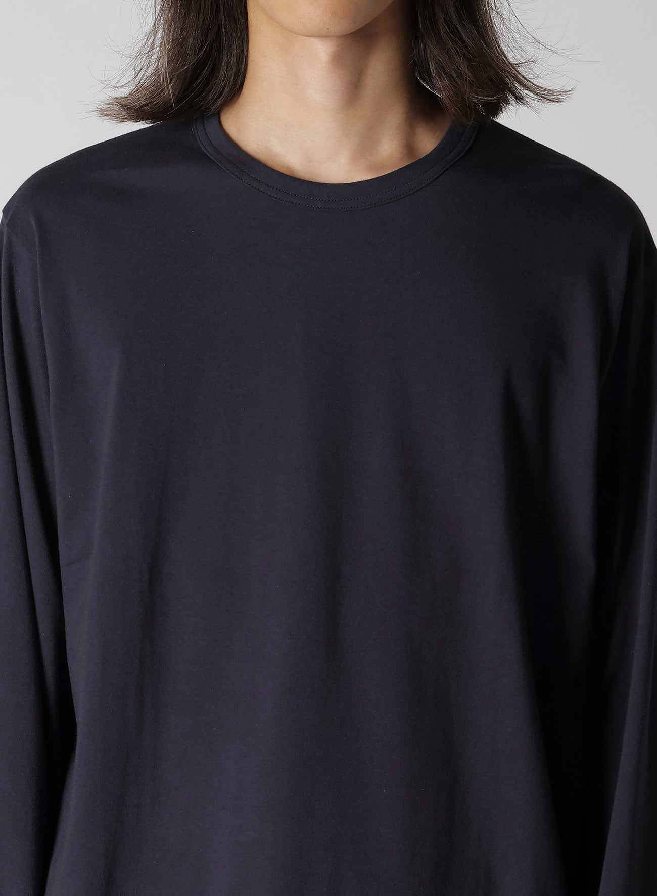 Y's for men LOGO PRINT LONG SLEEVE T-SHIRT