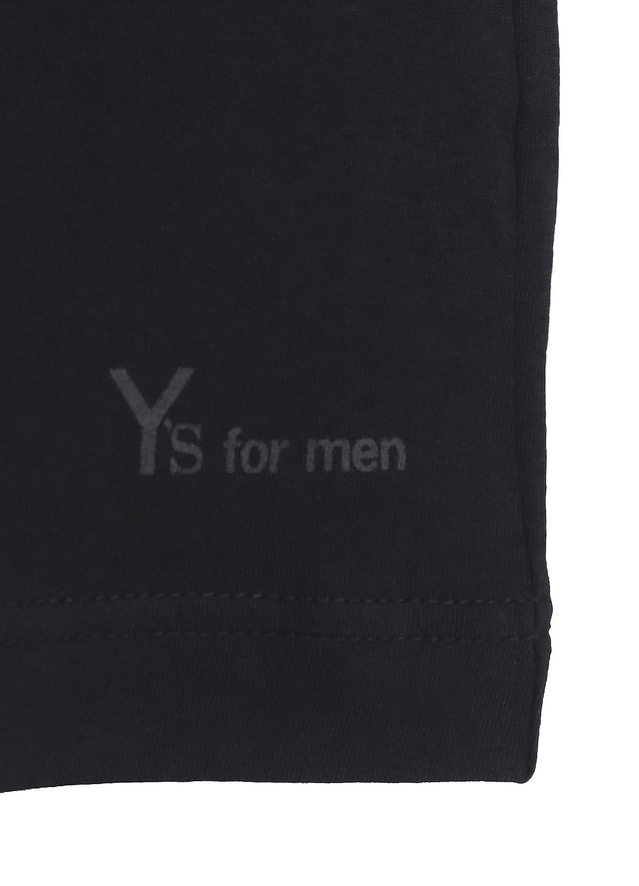 Y's for men LOGO PRINT LONG SLEEVE T-SHIRT