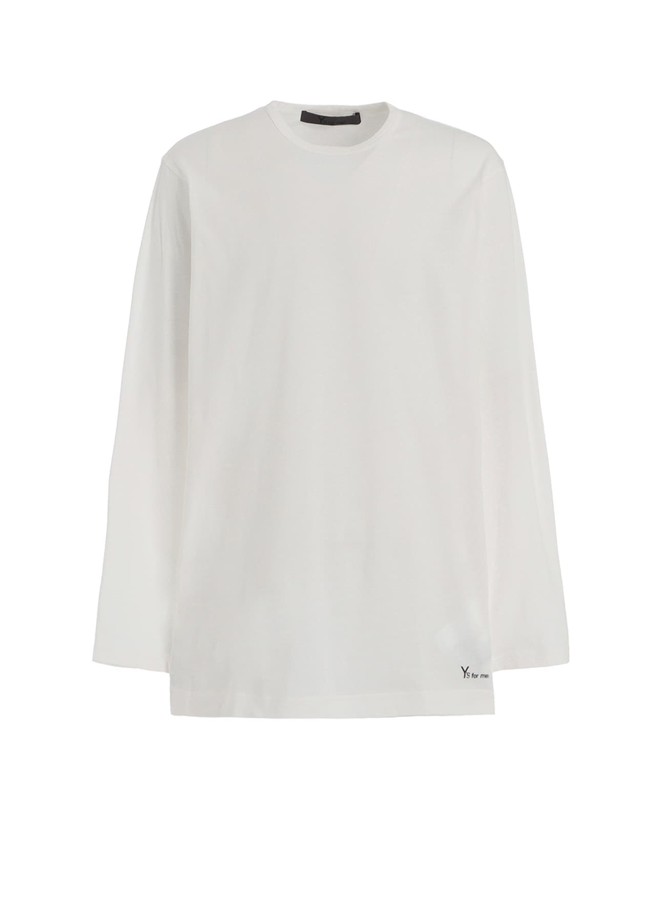 Y's for men LOGO PRINT LONG SLEEVE T-SHIRT