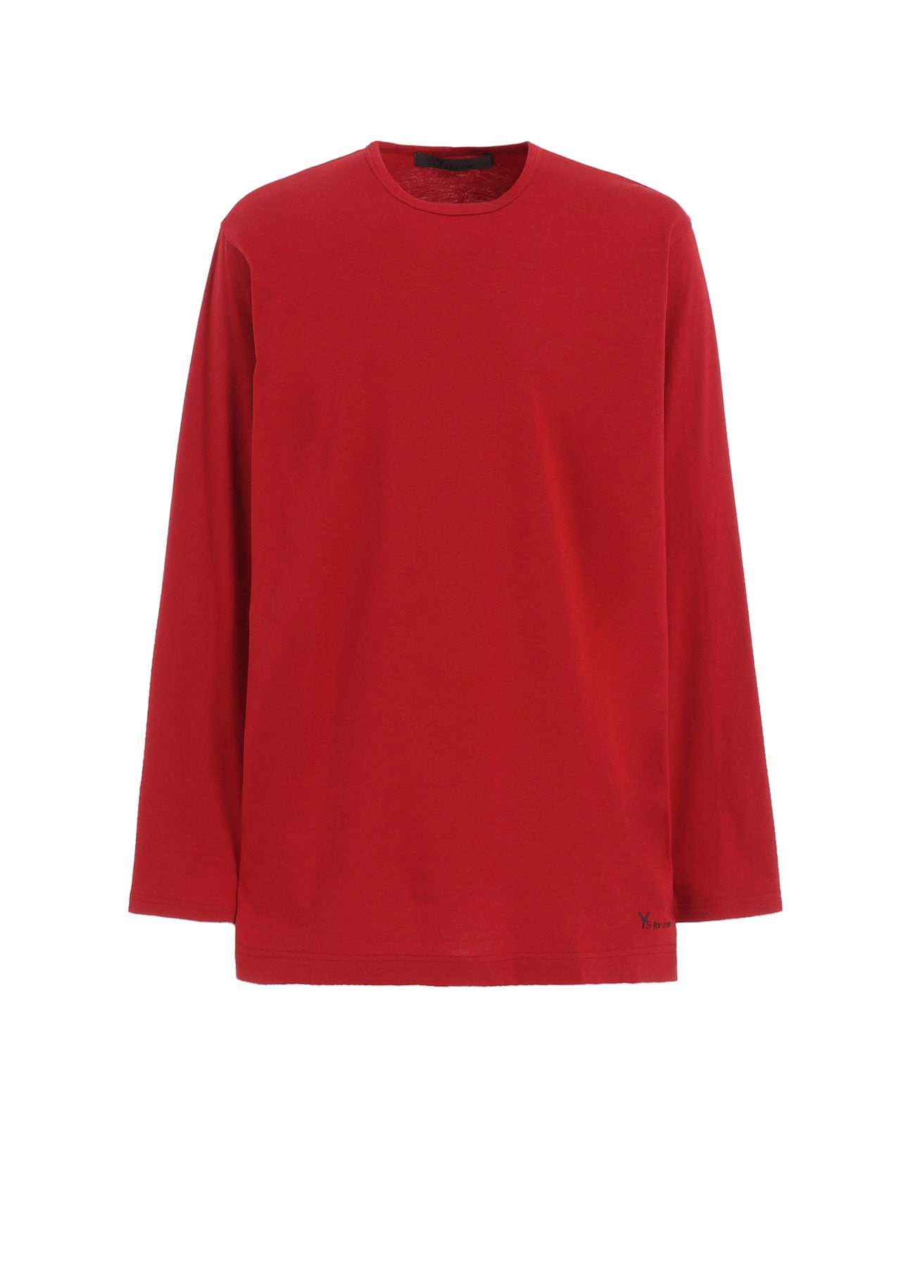 Y's for men LOGO PRINT LONG SLEEVE T-SHIRT