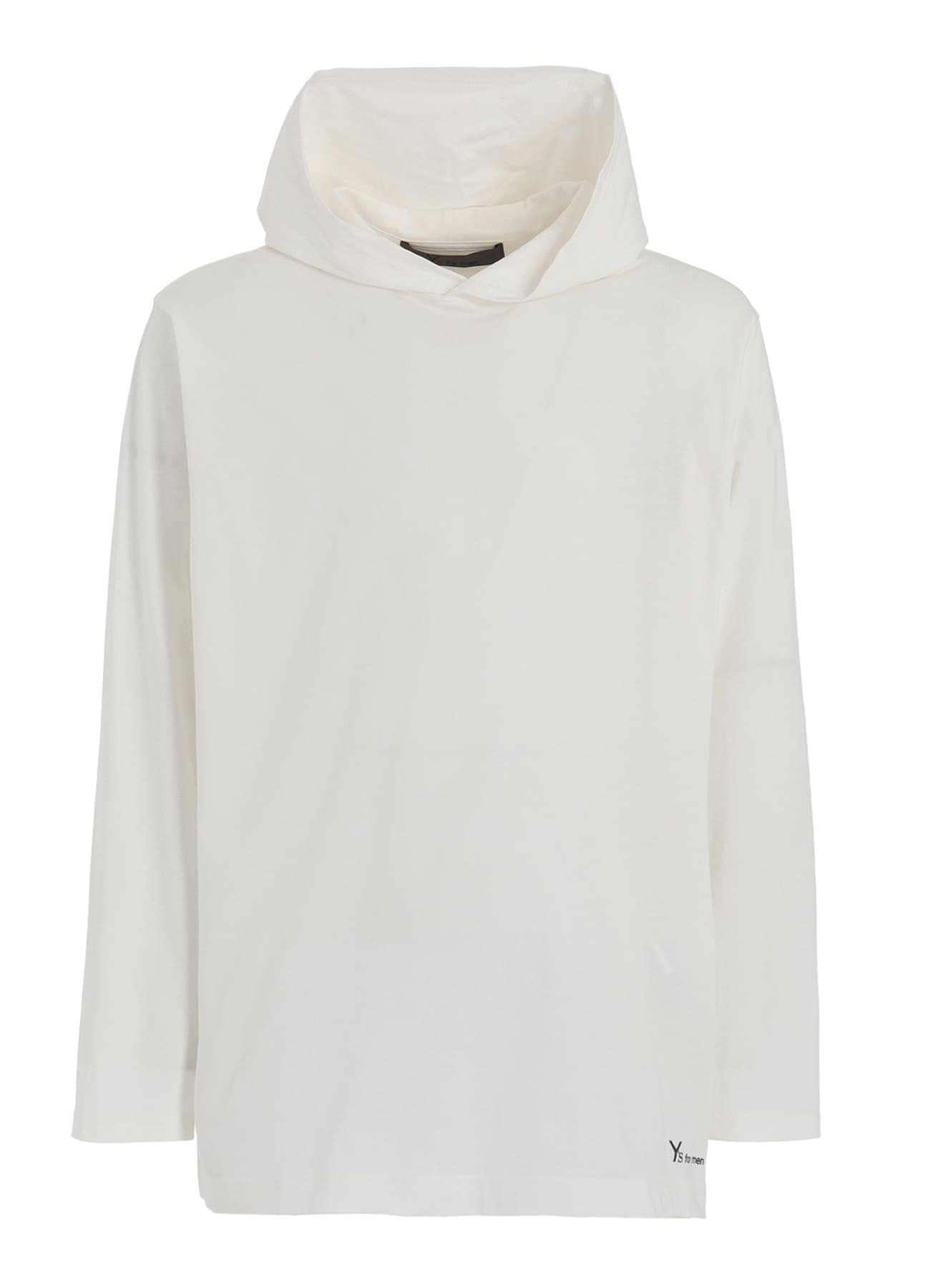 Y's for men LOGO PRINT HOODIE