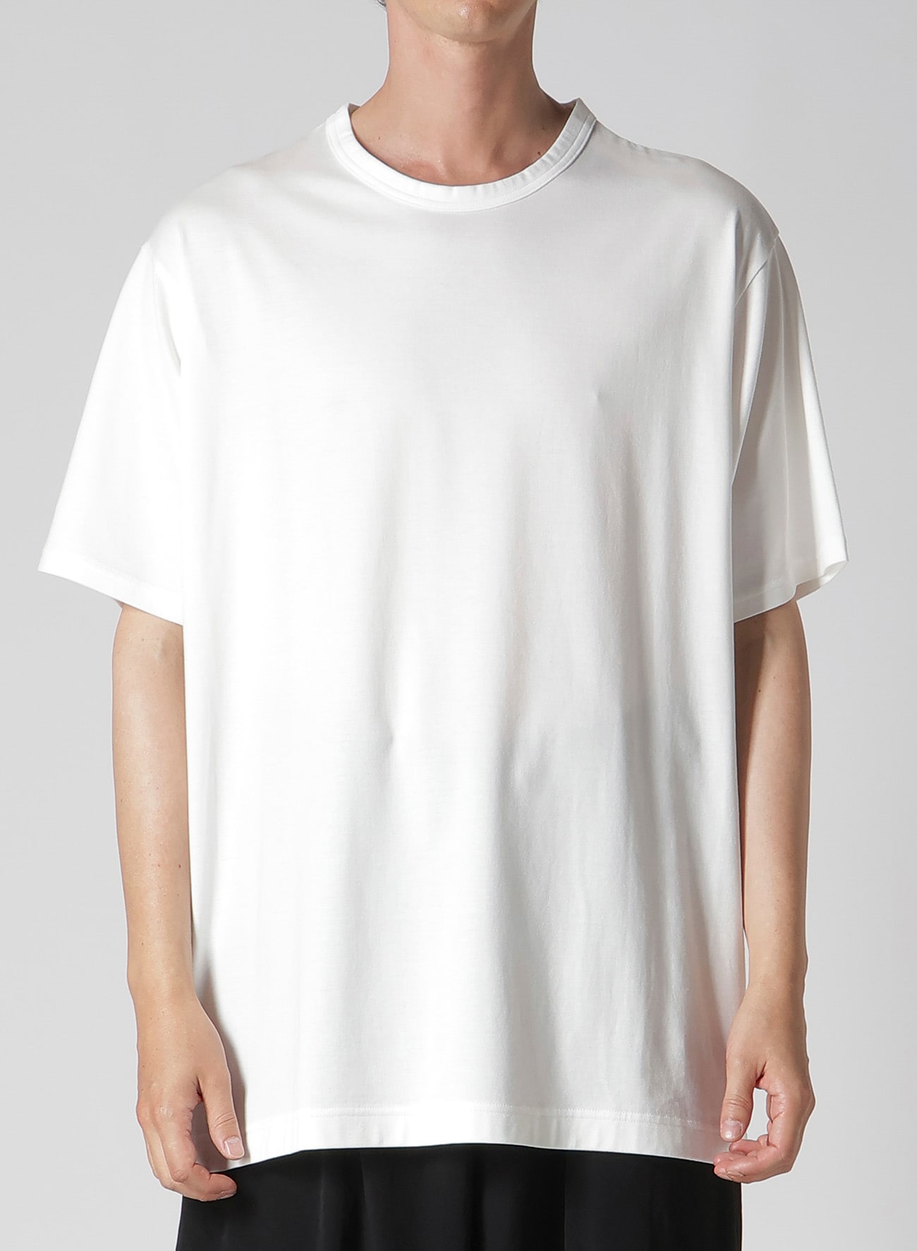 Y's for men BIG LOGO PRINT SHORT SLEEVE T-SHIRT