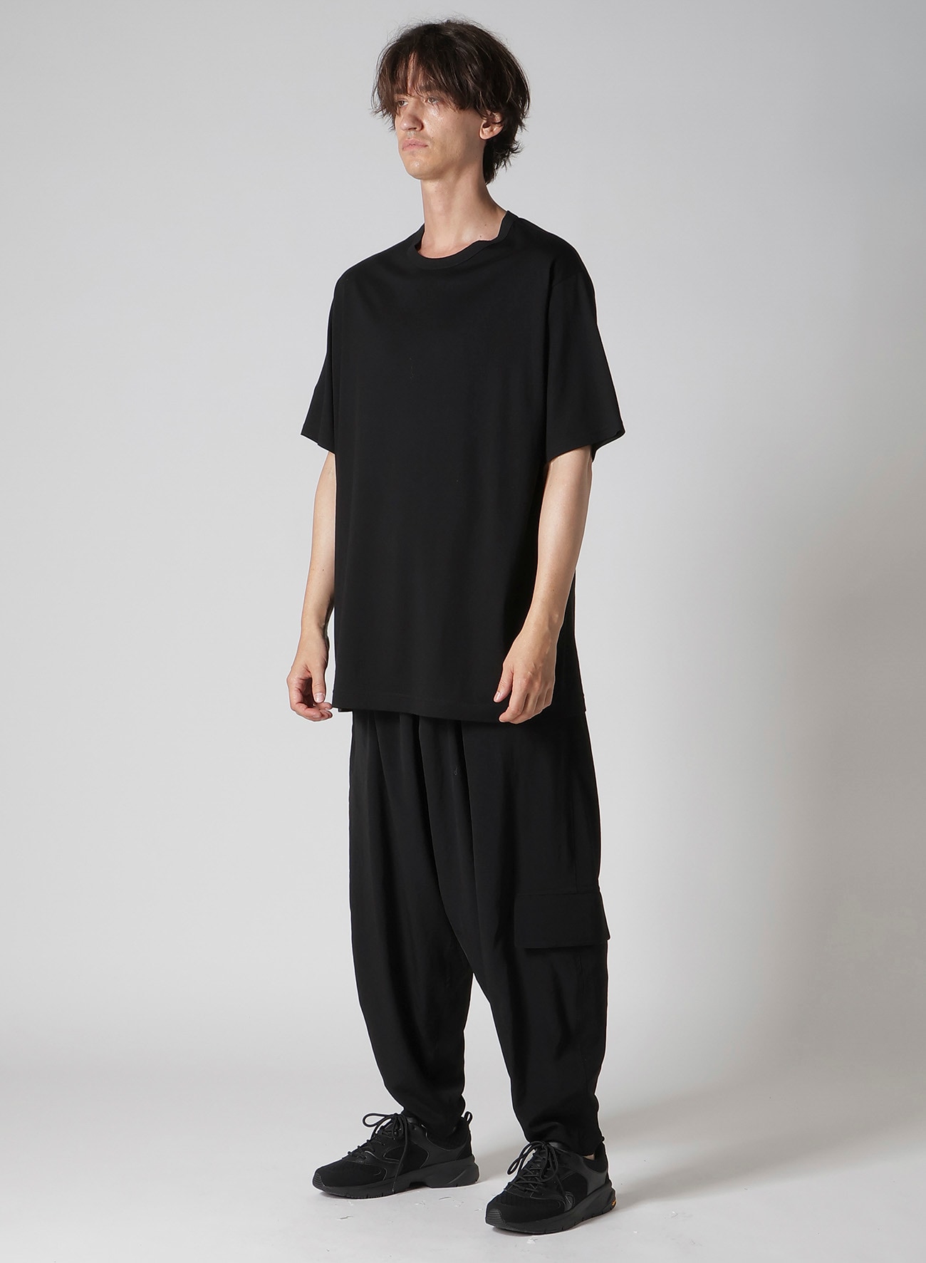 Y's for men BIG LOGO PRINT SHORT SLEEVE T-SHIRT