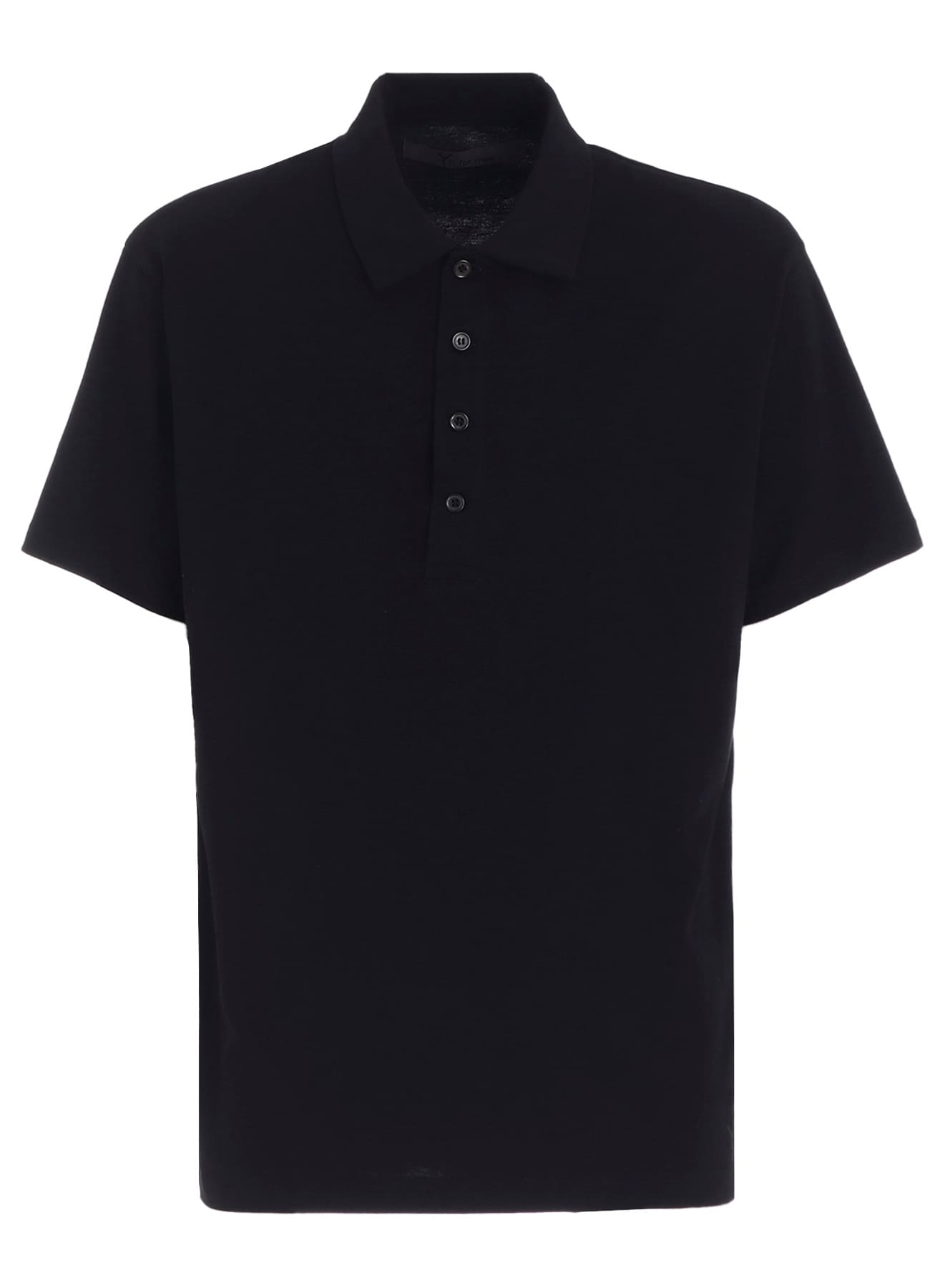 Y's for men LOGO PRINT POLO SHIRT