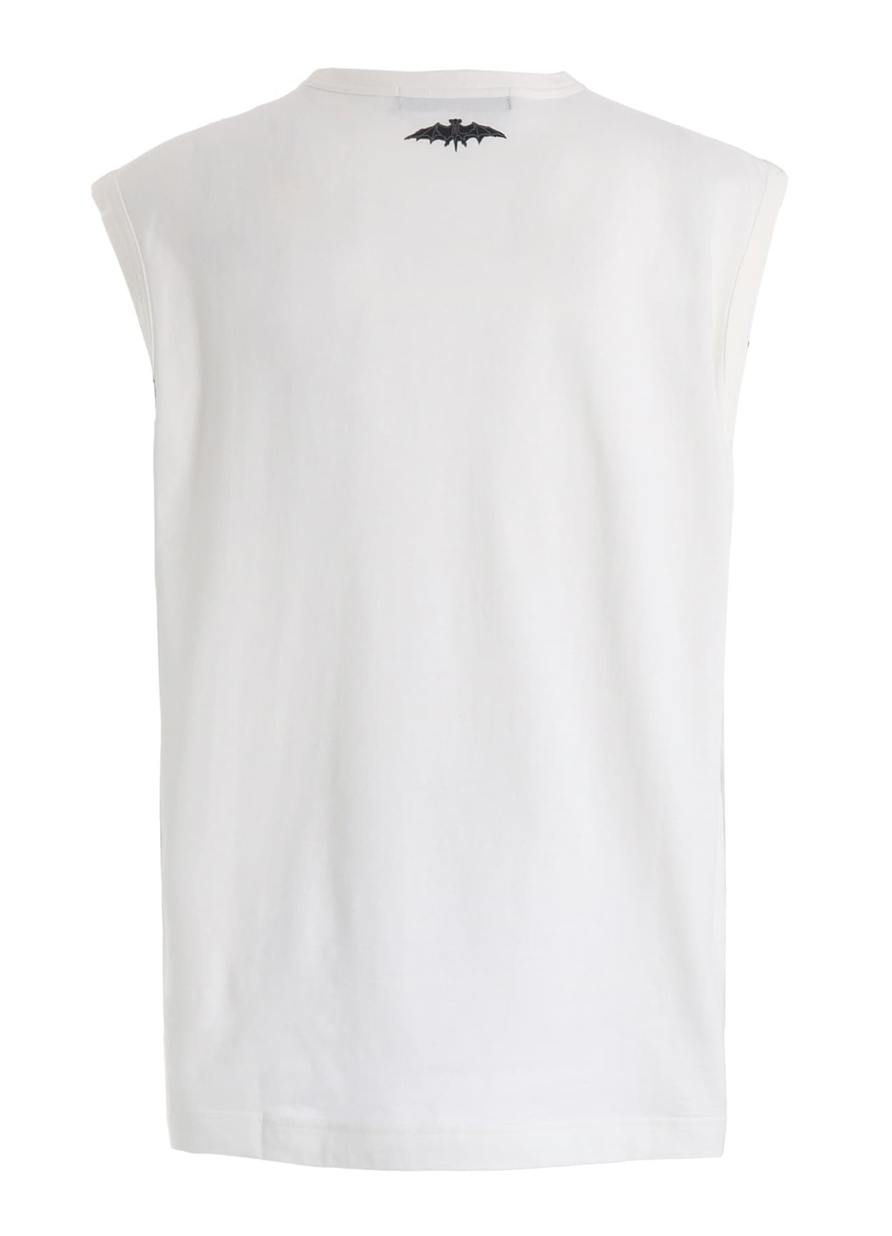 BAT PRINT SLEEVELESS TEE