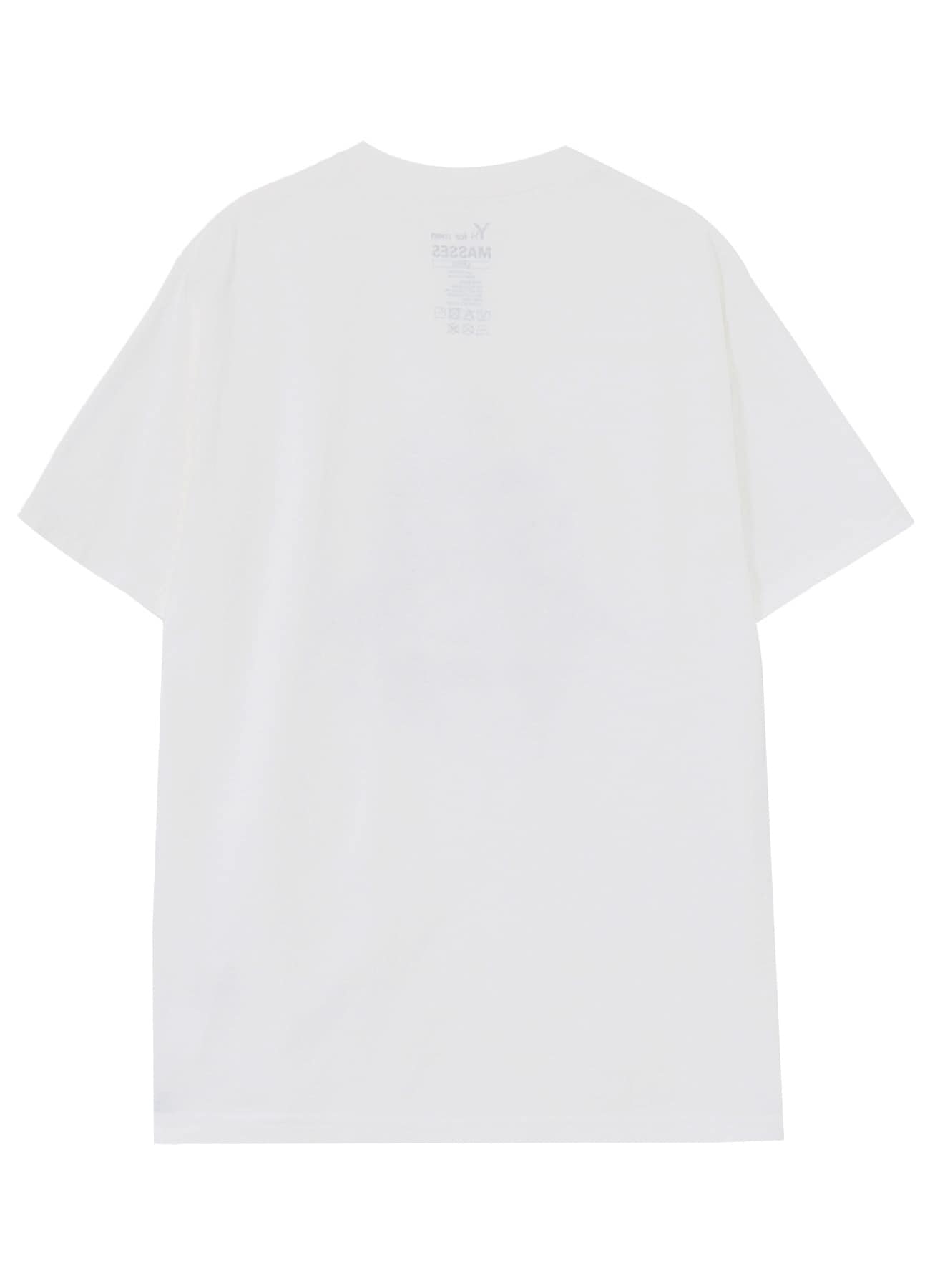【Y's for men × MASSES】COTTON SINGLE PRINT ROUND NECK SHORT SLEEVE T