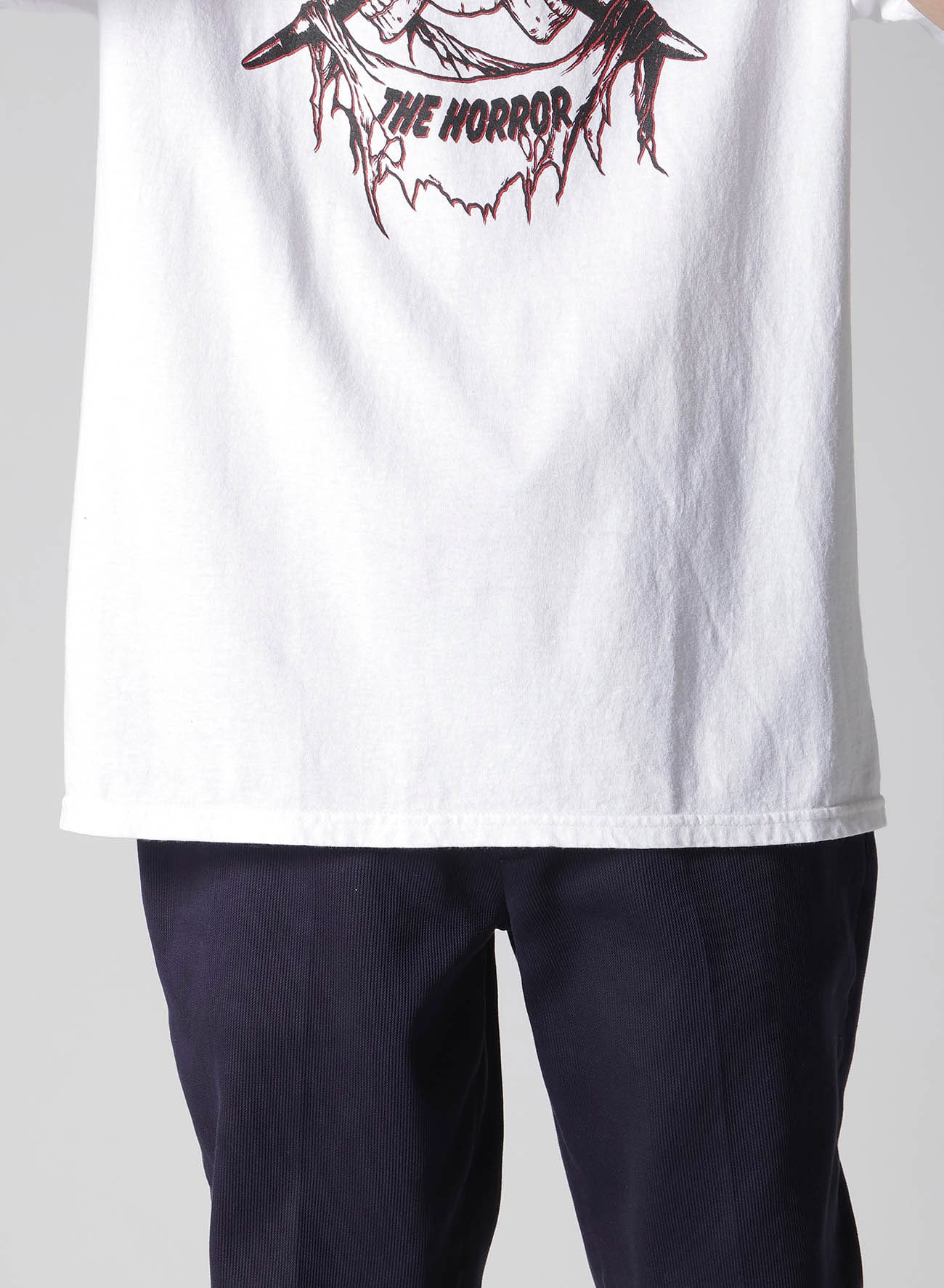 【Y's for men × MASSES】COTTON SINGLE PRINT ROUND NECK SHORT SLEEVE T