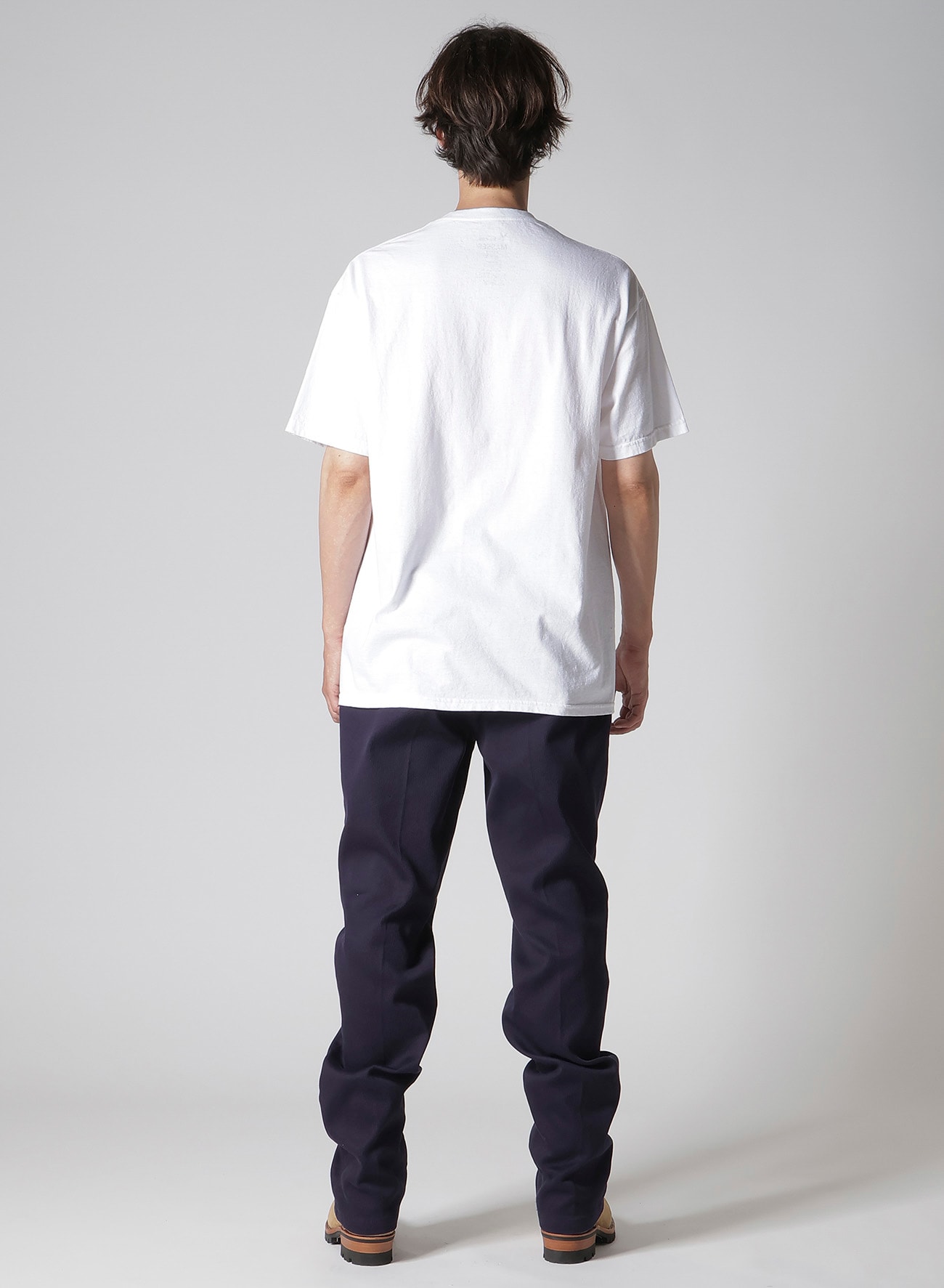 【Y's for men × MASSES】COTTON SINGLE PRINT ROUND NECK SHORT SLEEVE T