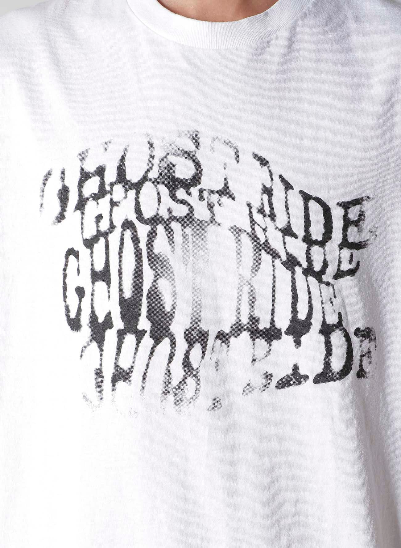 【Y's for men × MASSES】COTTON SINGLE PRINT ROUND NECK SHORT SLEEVE T