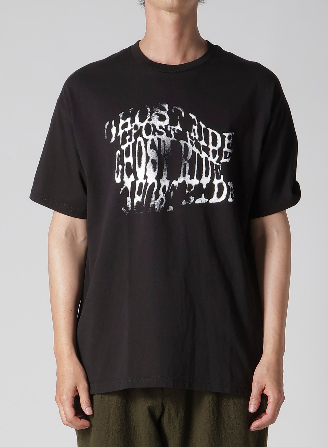 【Y's for men × MASSES】COTTON SINGLE PRINT ROUND NECK SHORT SLEEVE T