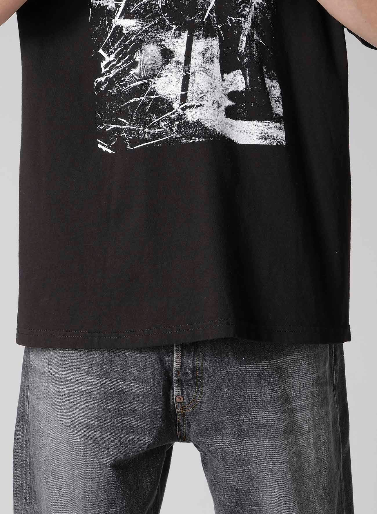 【Y's for men × MASSES】COTTON SINGLE PRINT ROUND NECK SHORT SLEEVE T