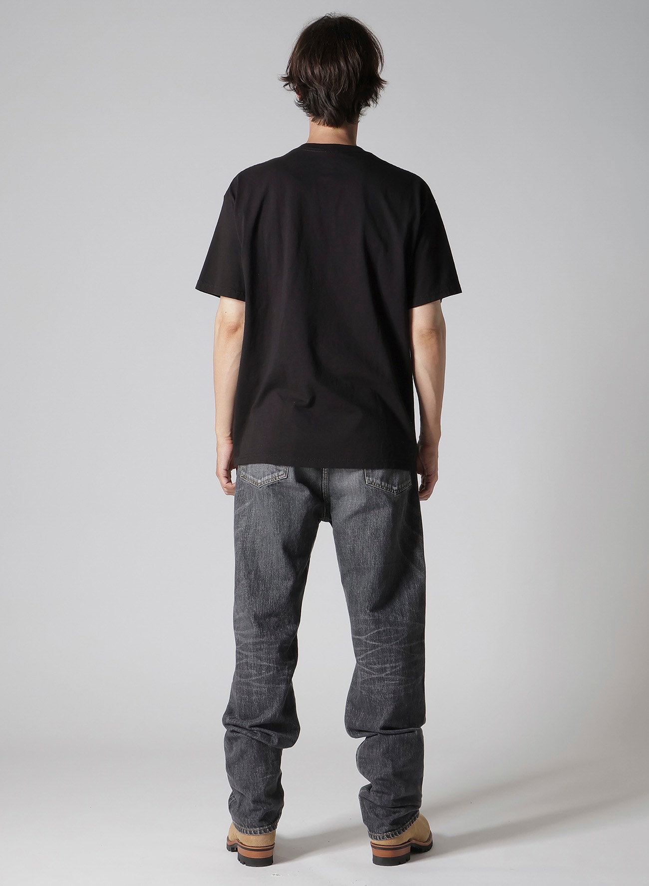 【Y's for men × MASSES】COTTON SINGLE PRINT ROUND NECK SHORT SLEEVE T