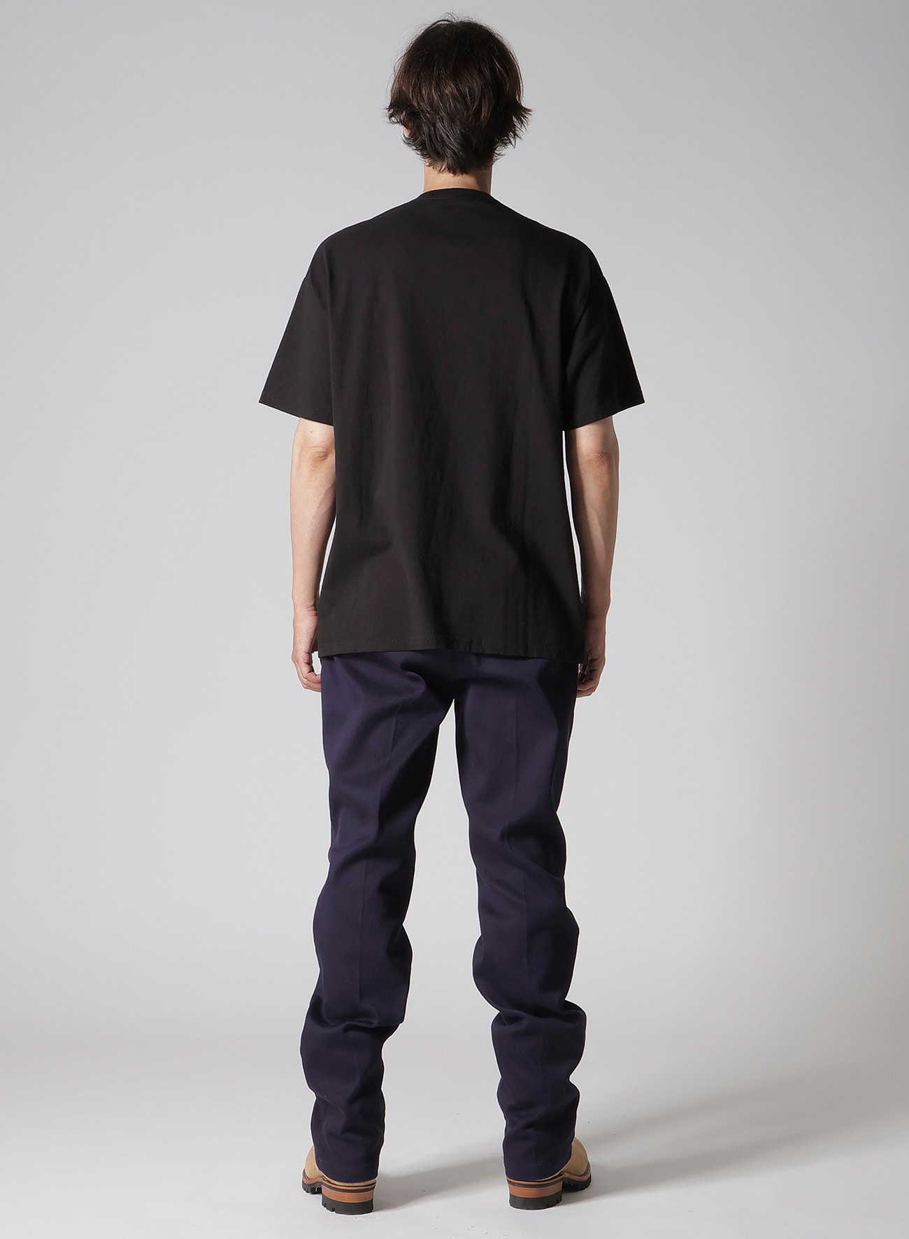 【Y's for men × MASSES】COTTON SINGLE PRINT ROUND NECK SHORT SLEEVE T