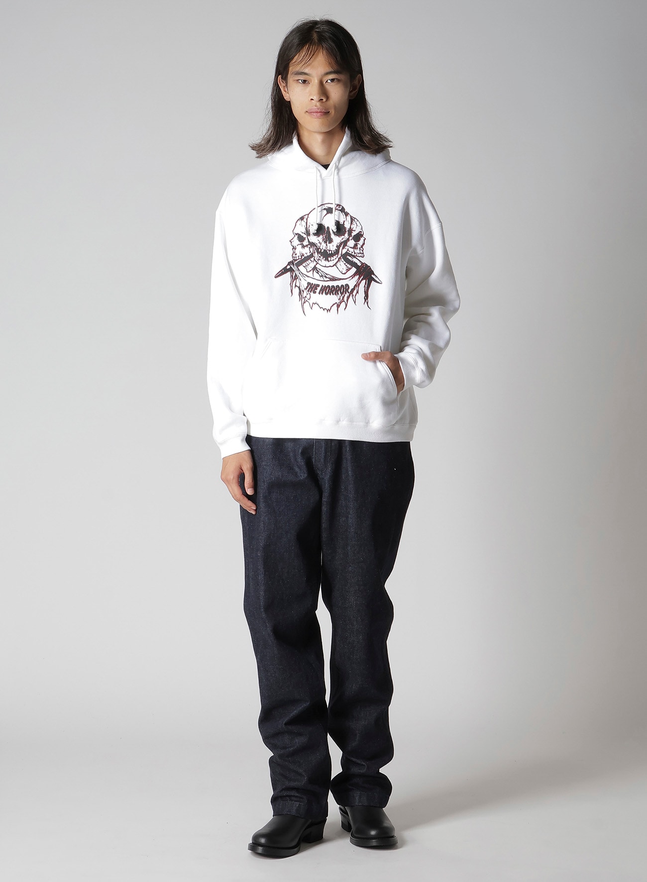 【Y's for men × MASSES】 TIGHT TENSION FRENCH TERRY HOODIE