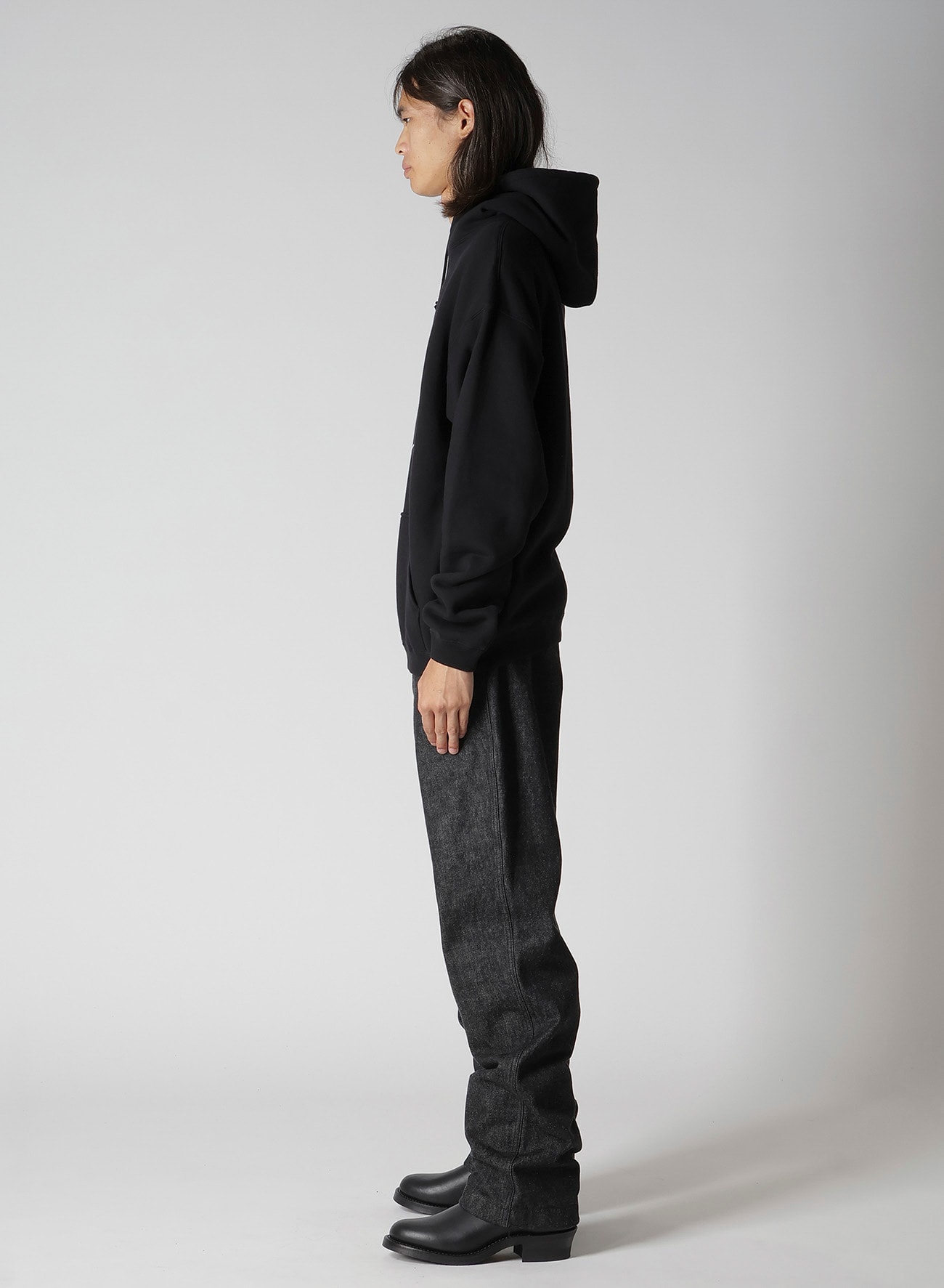【Y's for men × MASSES】 TIGHT TENSION FRENCH TERRY HOODIE