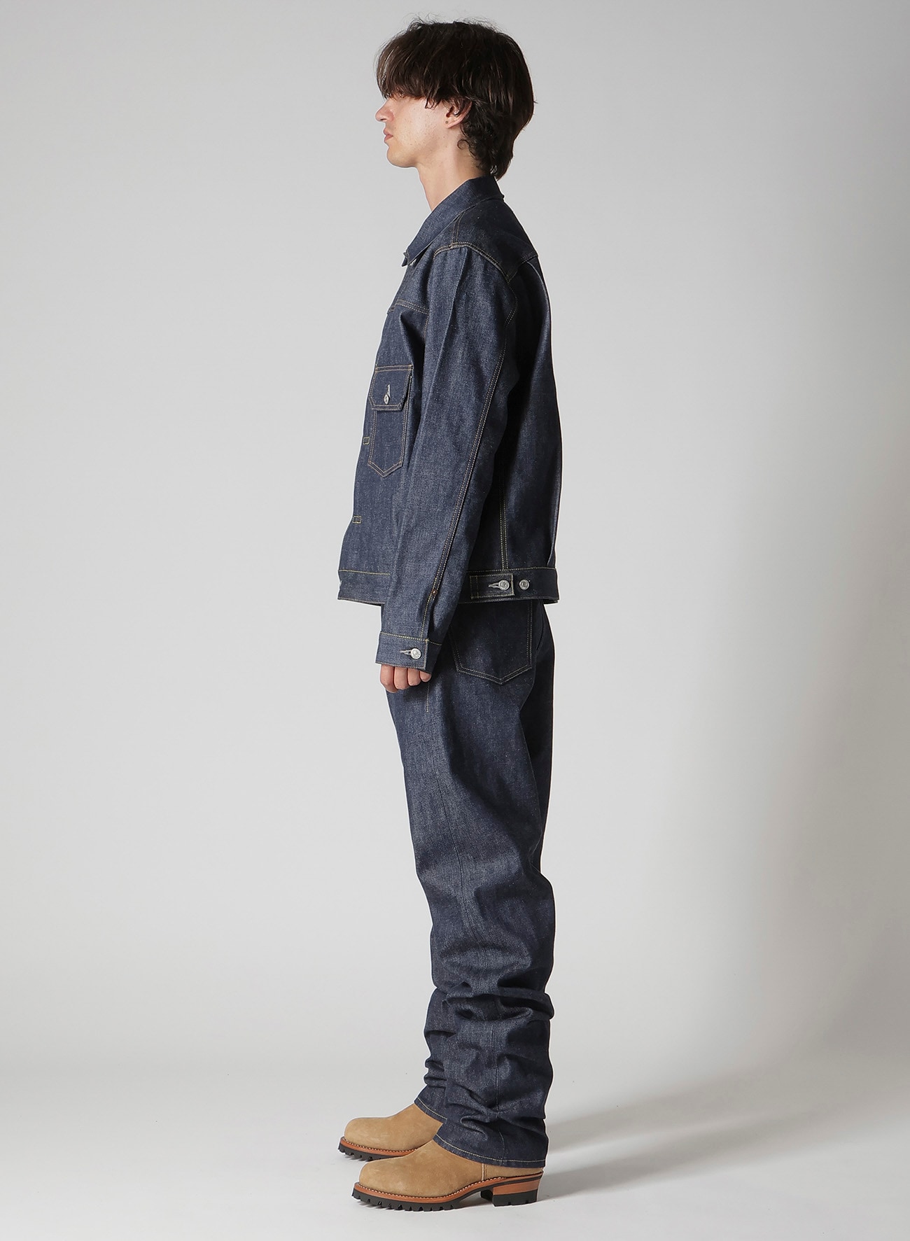 【Y's for men × MASSES】 DENIM JACKET RIGID INDIGO
