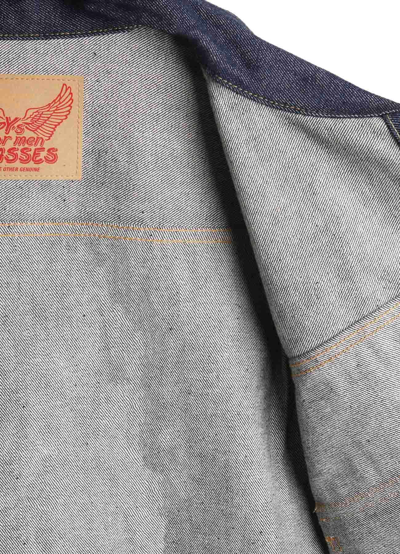 【Y's for men × MASSES】 DENIM JACKET RIGID INDIGO