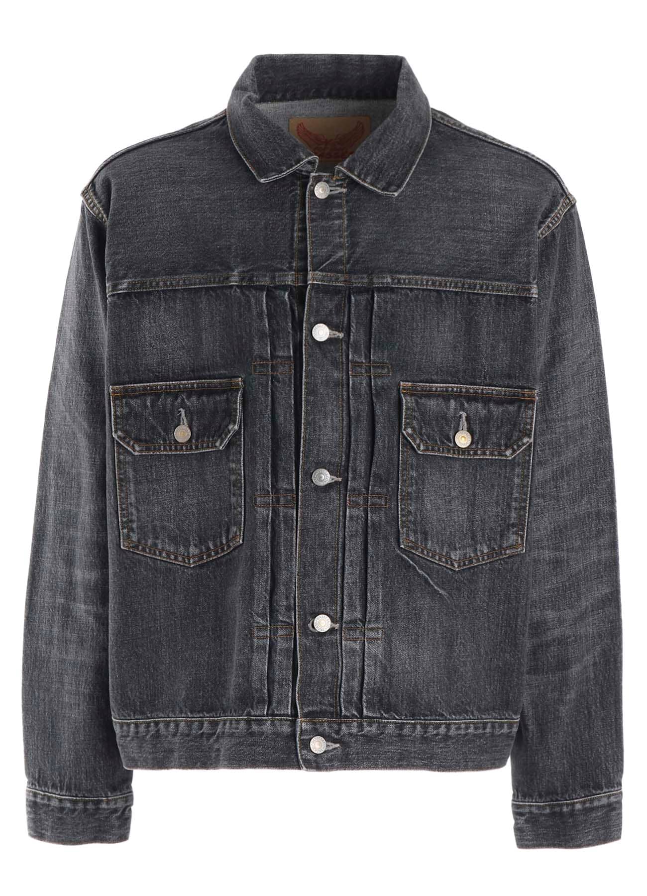 【Y's for men × MASSES】 DENIM JACKET H.WASH BLACK