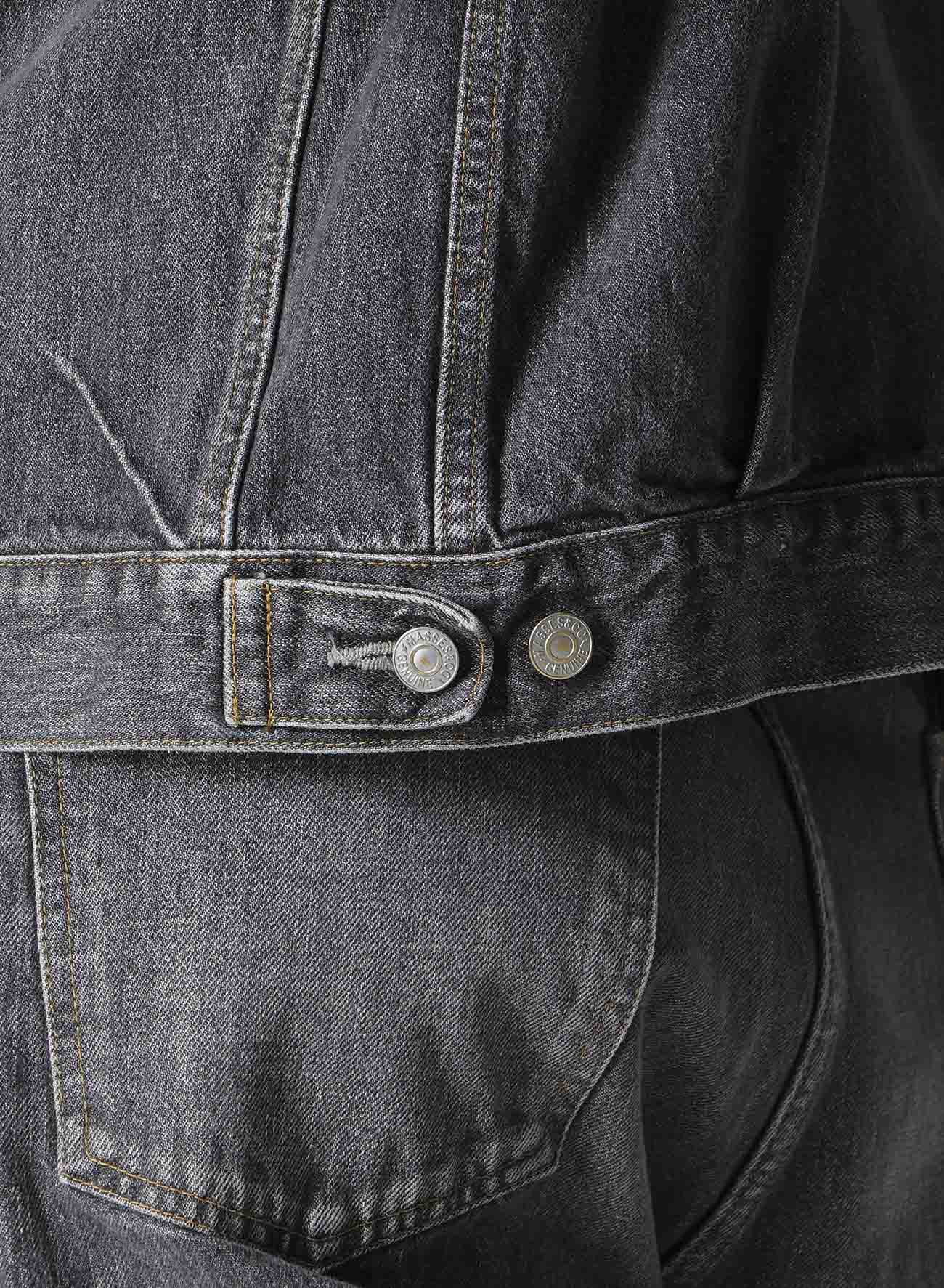 【Y's for men × MASSES】 DENIM JACKET H.WASH BLACK