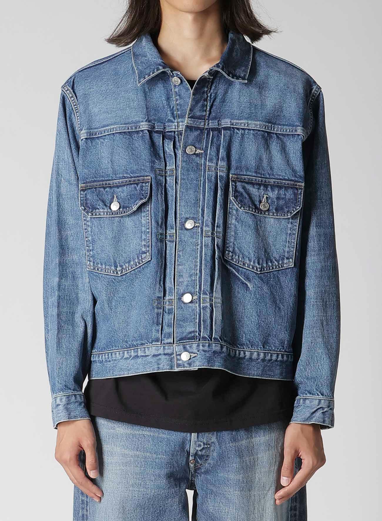 【Y's for men × MASSES】 DENIM JACKET H.WASH INDIGO