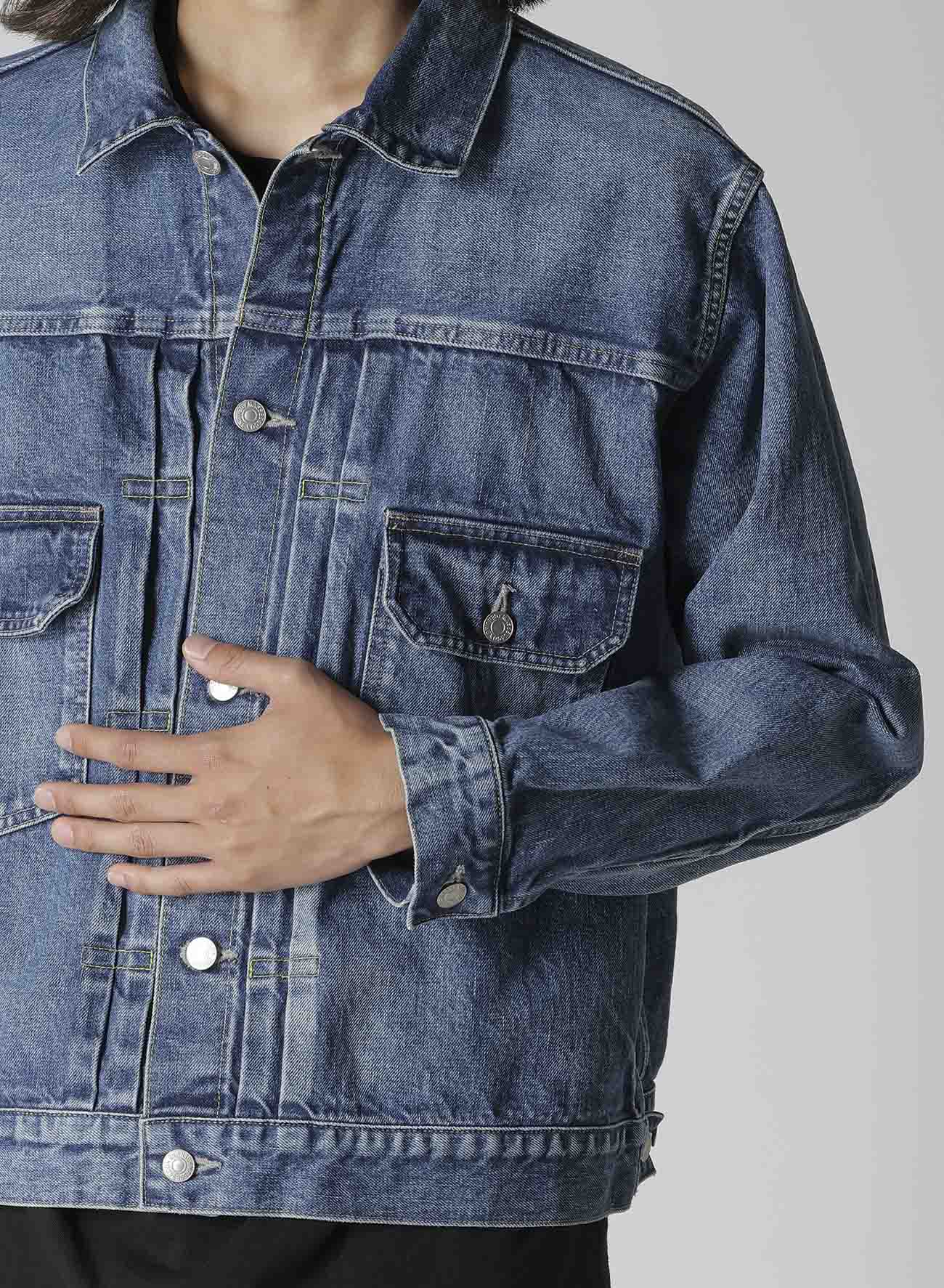 【Y's for men × MASSES】 DENIM JACKET H.WASH INDIGO