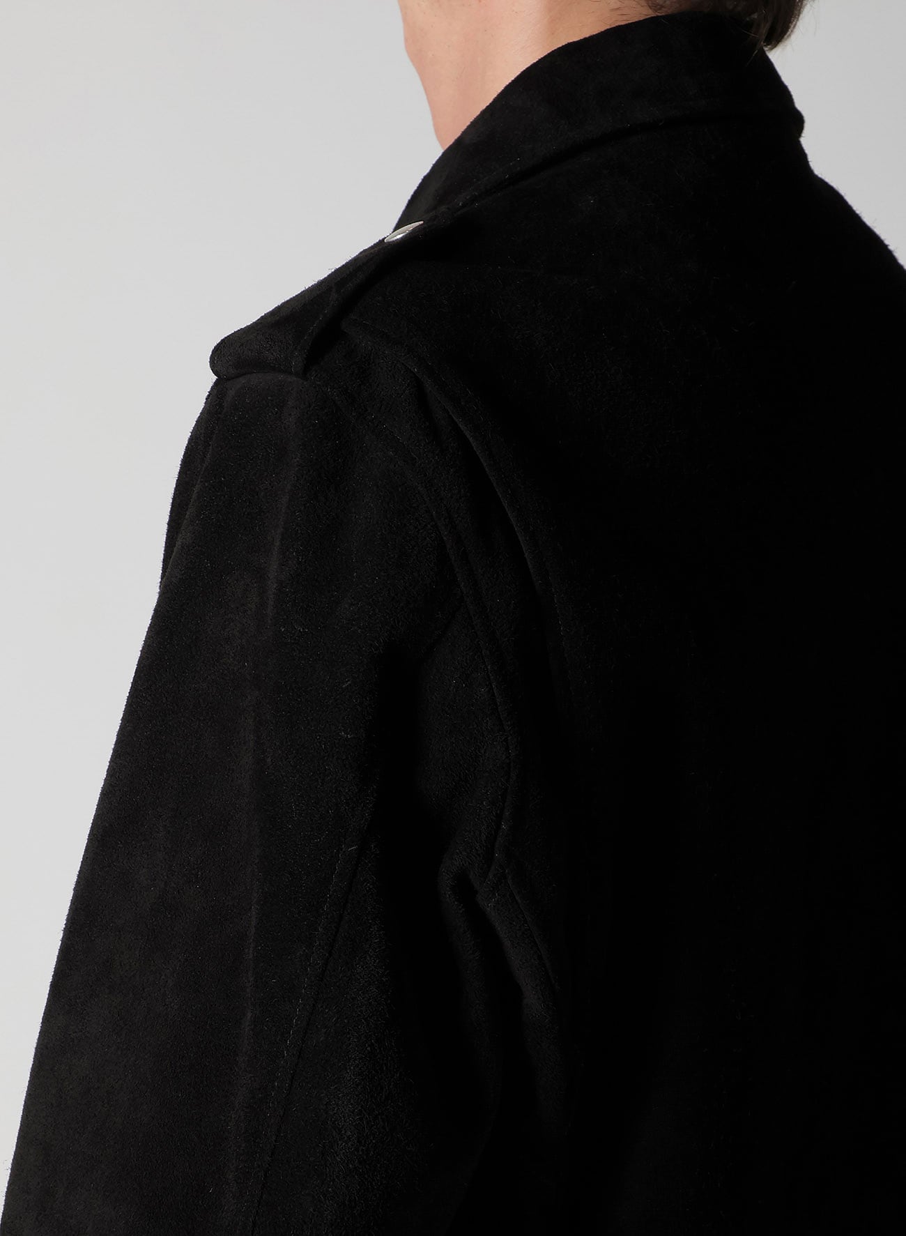 【Y's for men × MASSES】 SUEDE DOUBLE RIDERS JACKET