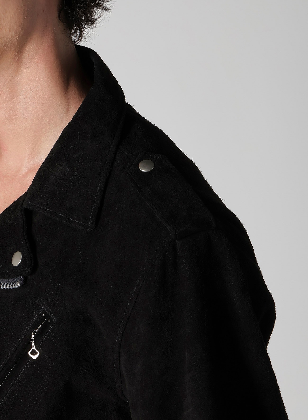 【Y's for men × MASSES】 SUEDE DOUBLE RIDERS JACKET