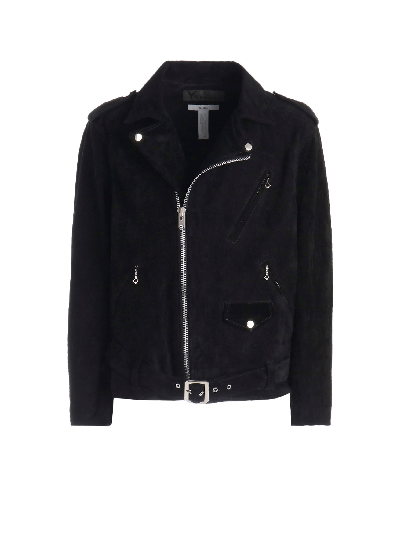 【Y's for men × MASSES】 SUEDE DOUBLE RIDERS JACKET